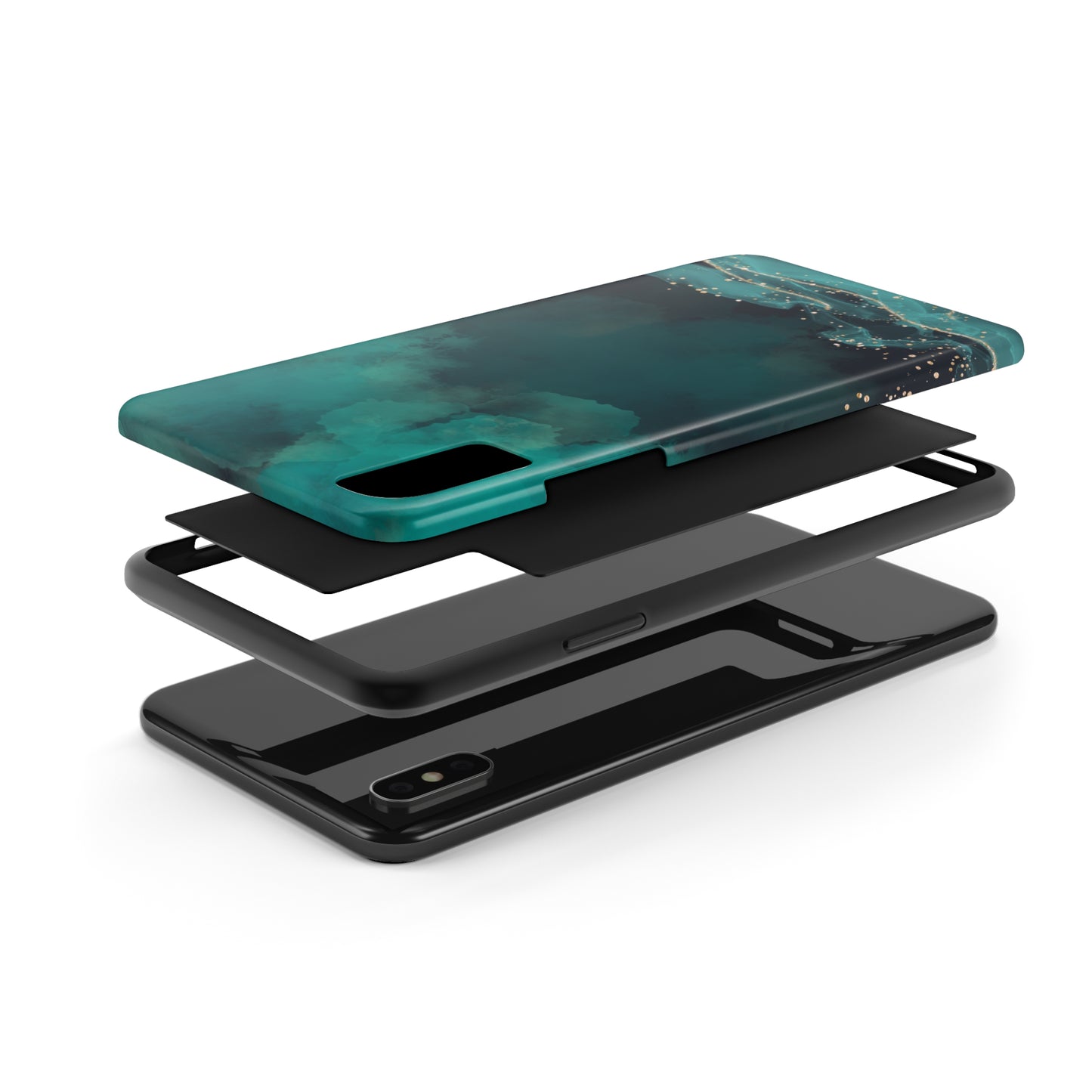 Green Smoke - Tough iPhone Cases (iPhone 7, 8, X, 11, 12, 13, 14, 15)