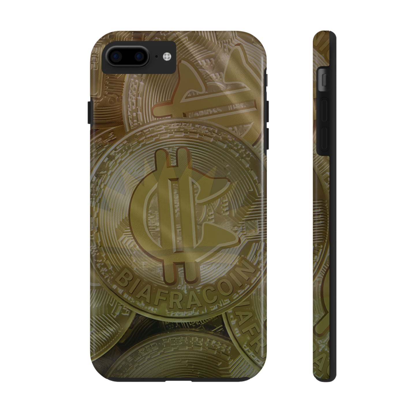 BiafraCoin Ejemma - Tough iPhone Cases (iPhone 7, 8, X, 11, 12, 13, 14, 15)