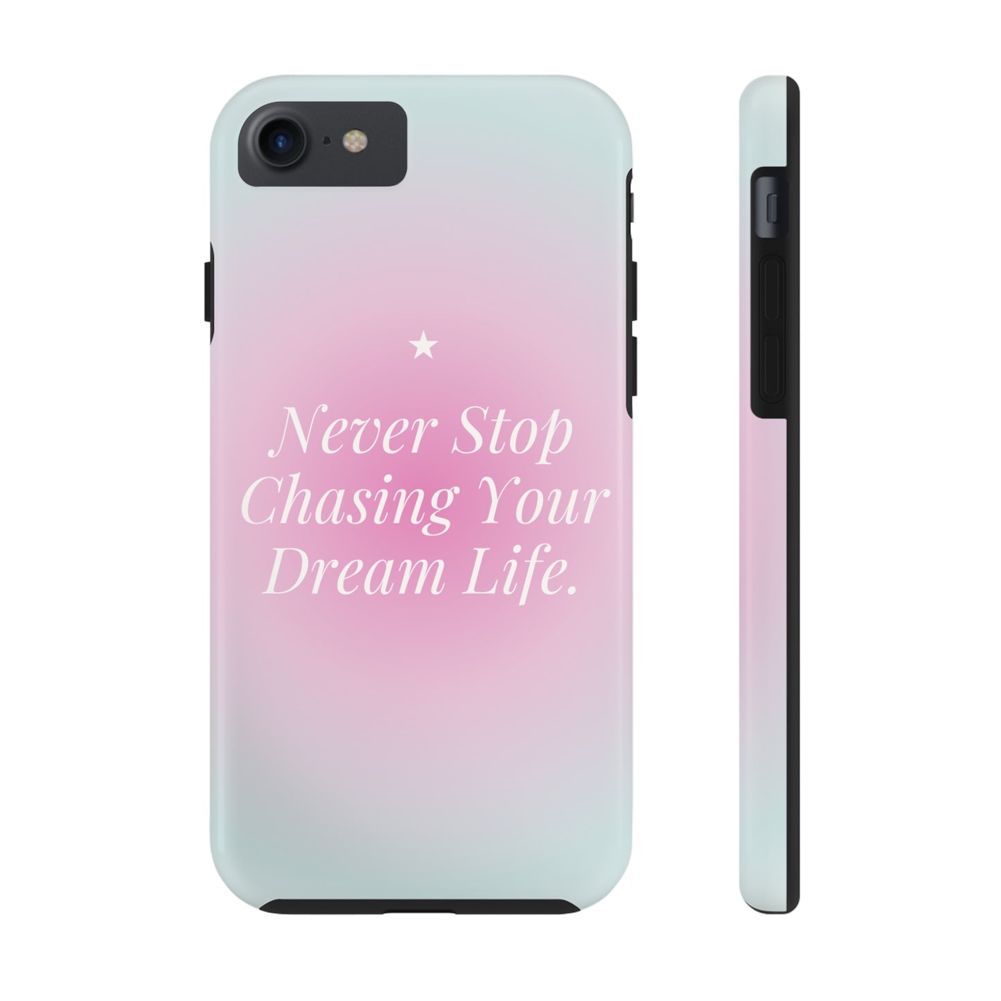 Never Stop - Tough iPhone Cases (iPhone 7, 8, X, 11, 12, 13, 14, 15)