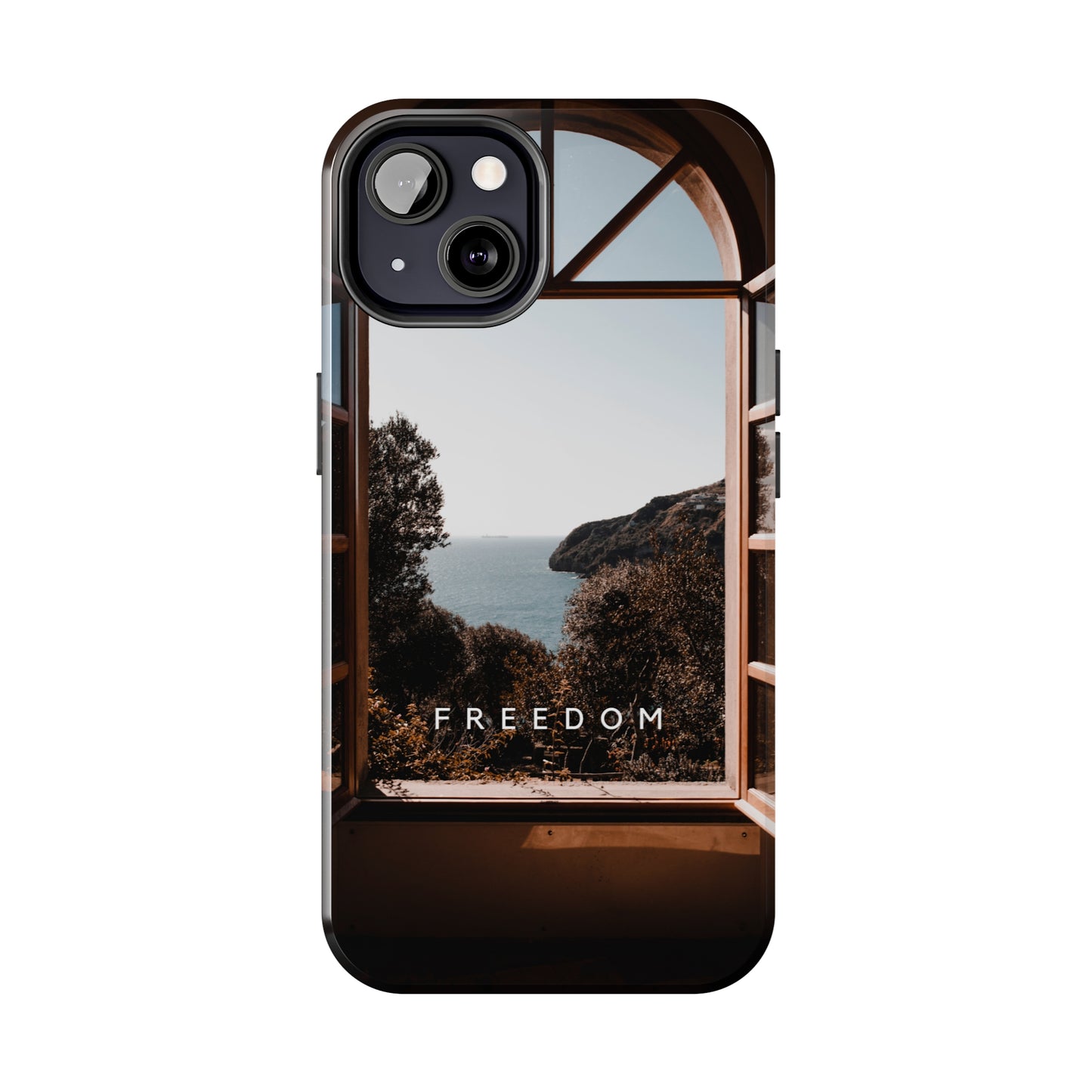 Freedom Awaits - Tough iPhone Cases (iPhone 7, 8, X, 11, 12, 13, 14, 15)