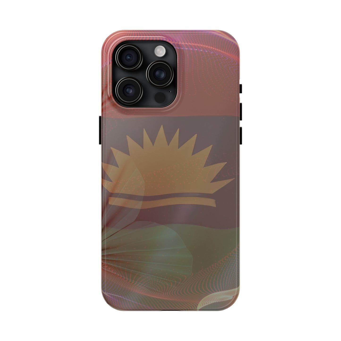 United States of Biafra Flag Flower Blend 2 - Tough iPhone Cases (iPhone 7, 8, X, 11, 12, 13, 14, 15)