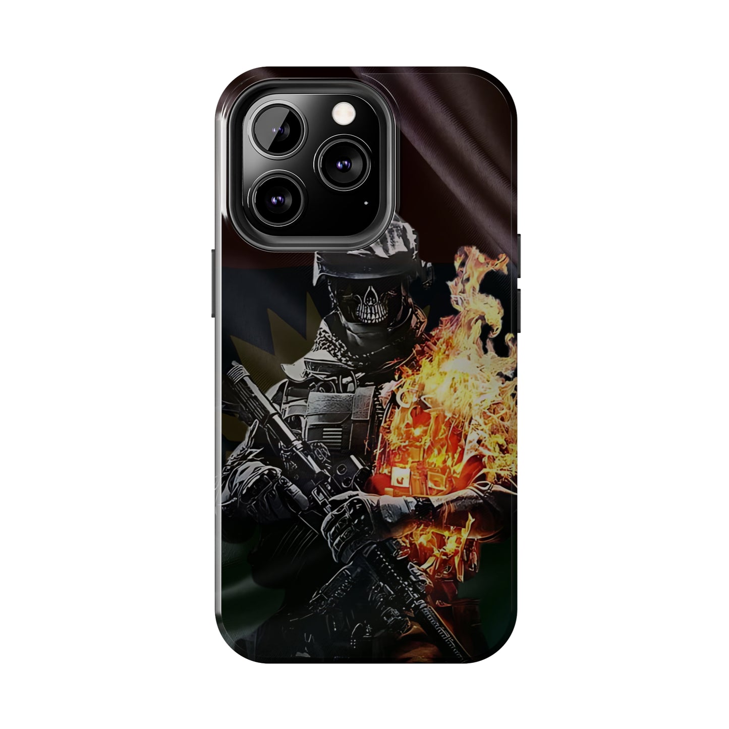 Biafra Soldier VIII - Tough iPhone Cases (iPhone 7, 8, X, 11, 12, 13, 14, 15)