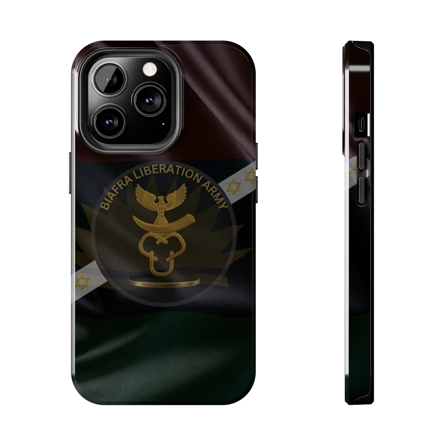 Biafra Liberation Army Logo - Tough iPhone Cases (iPhone 7, 8, X, 11, 12, 13, 14, 15)