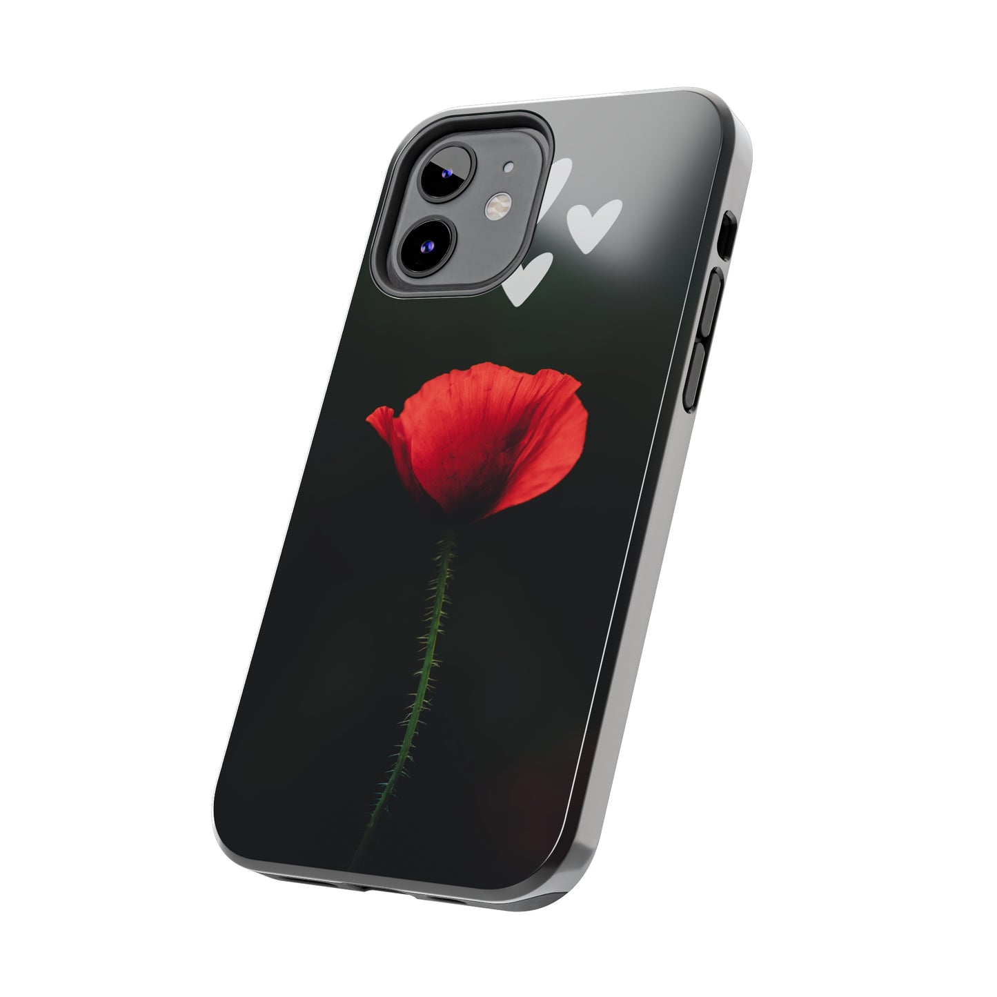 Red Rose - Tough iPhone Cases (iPhone 7, 8, X, 11, 12, 13, 14, 15)