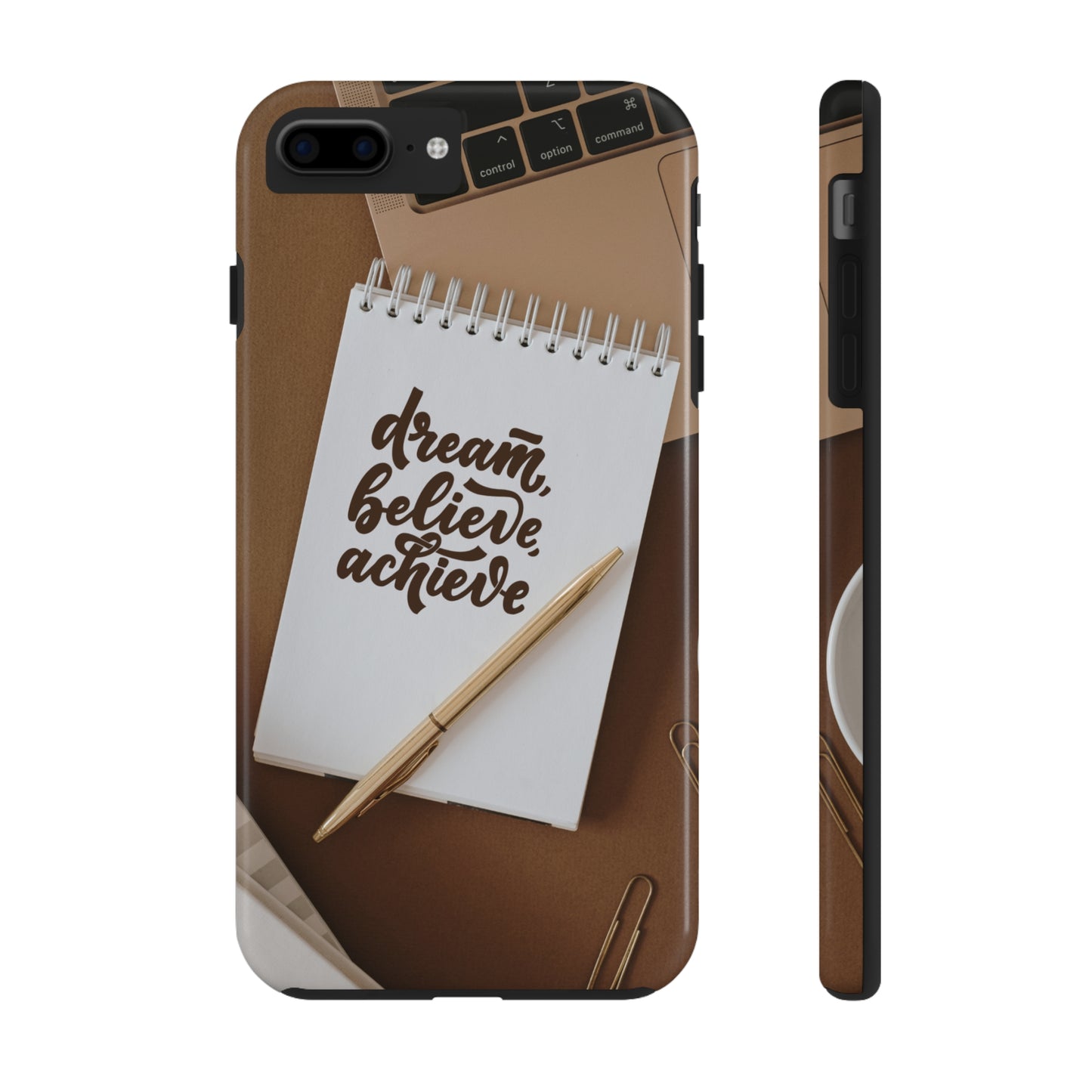 Dream Believe Achieve - Tough iPhone Cases (iPhone 7, 8, X, 11, 12, 13, 14, 15)
