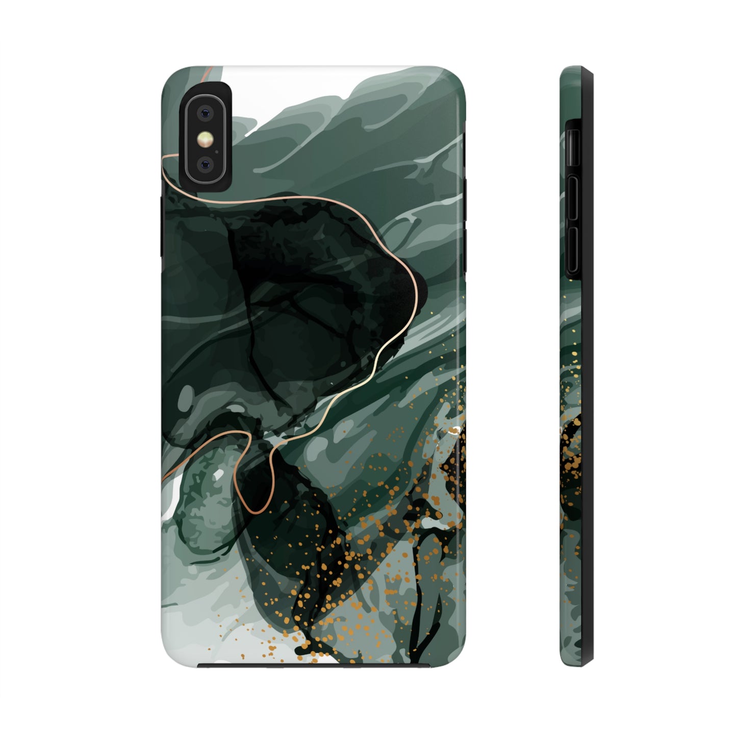 Green Glass - Tough iPhone Cases (iPhone 7, 8, X, 11, 12, 13, 14, 15)