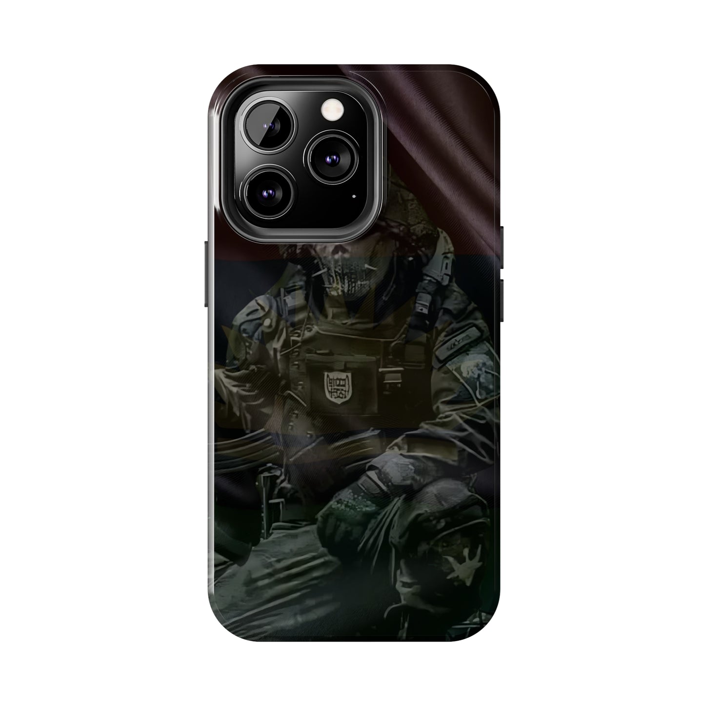 Biafra Soldier II - Tough iPhone Cases (iPhone 7, 8, X, 11, 12, 13, 14, 15)