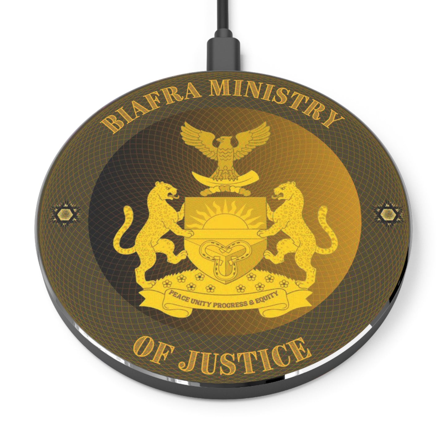 Biafra Ministry of Justice Wireless Charger