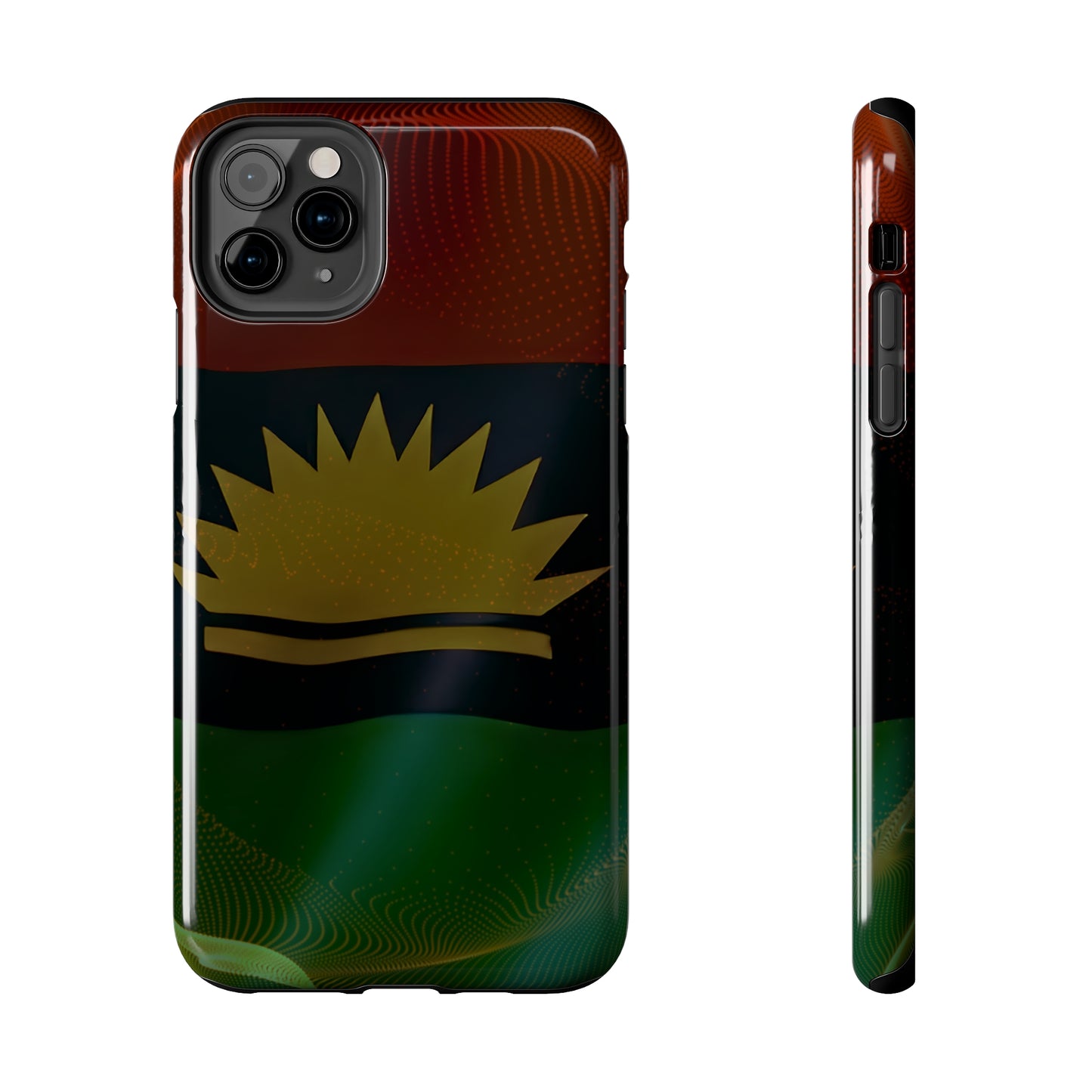 United States of Biafra Flag - Tough iPhone Cases (iPhone 7, 8, X, 11, 12, 13, 14, 15)
