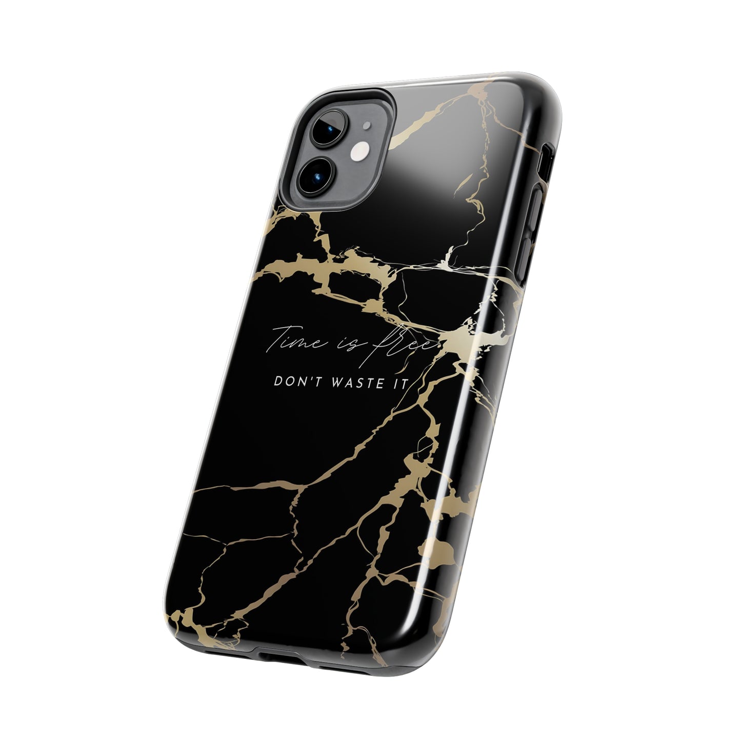 Time is Free - Tough iPhone Cases (iPhone 7, 8, X, 11, 12, 13, 14, 15)