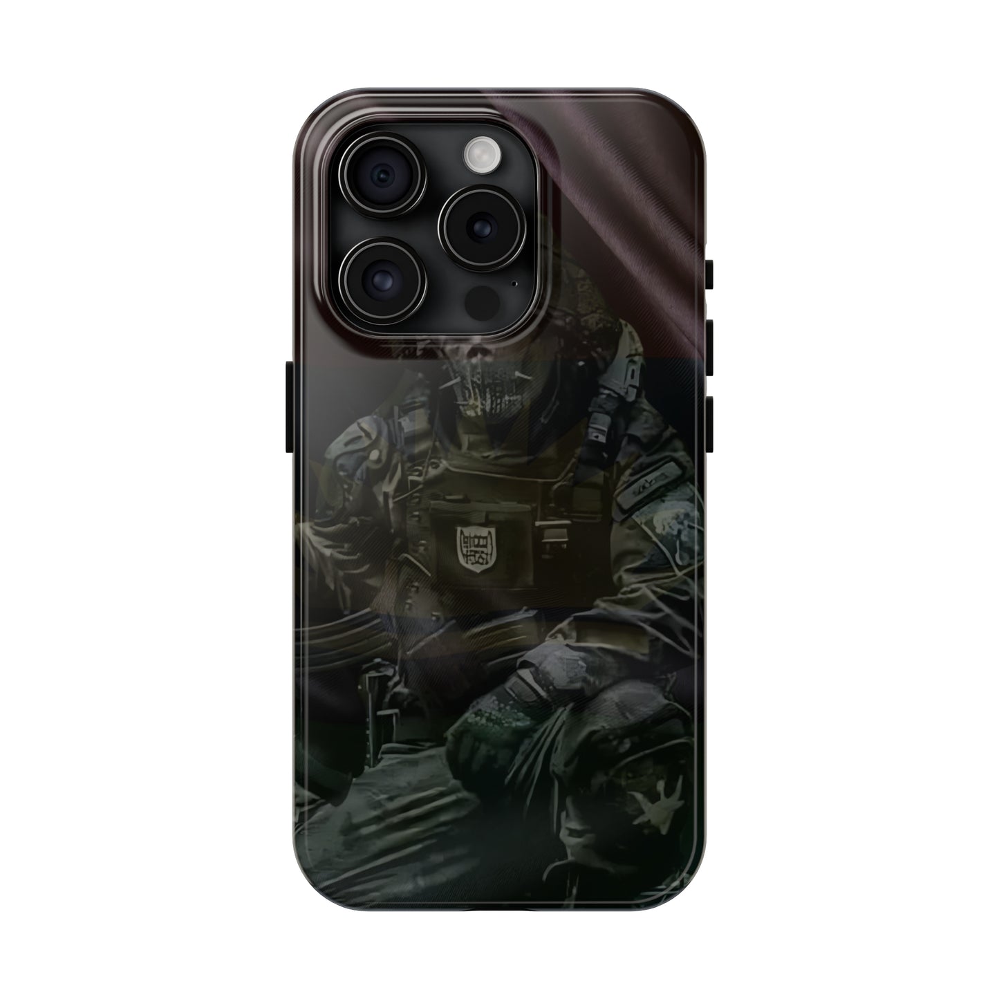Biafra Soldier II - Tough iPhone Cases (iPhone 7, 8, X, 11, 12, 13, 14, 15)