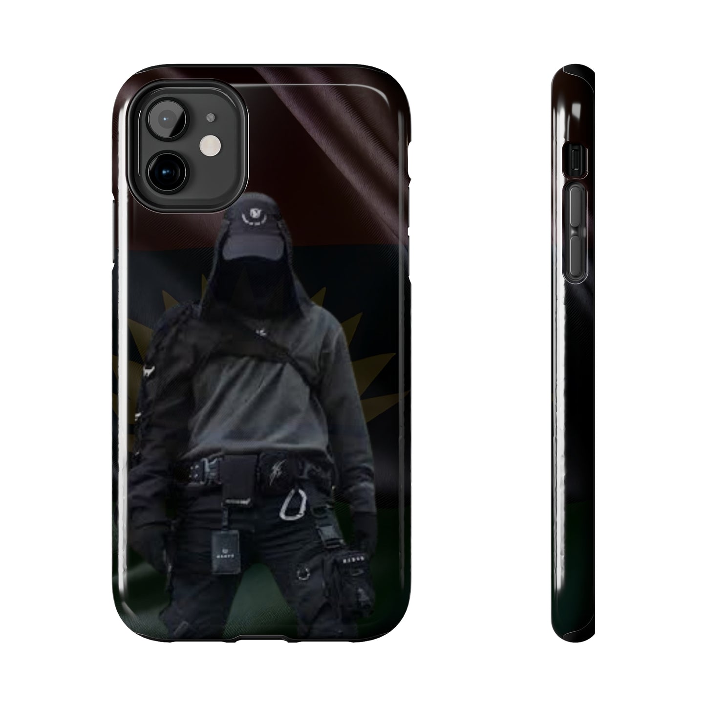 Biafra Soldier VII - Tough iPhone Cases (iPhone 7, 8, X, 11, 12, 13, 14, 15)