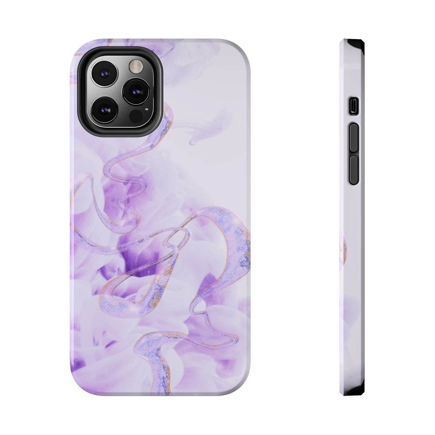 Purple Drop - Tough iPhone Cases (iPhone 7, 8, X, 11, 12, 13, 14, 15)