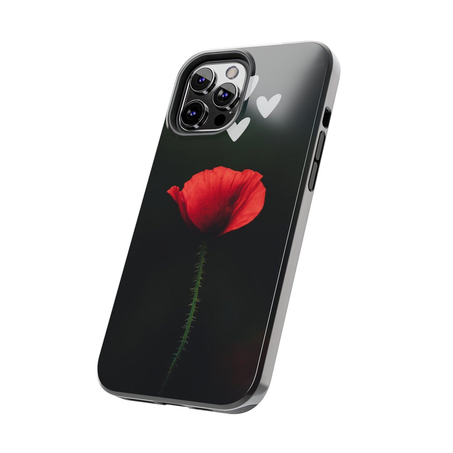 Red Rose - Tough iPhone Cases (iPhone 7, 8, X, 11, 12, 13, 14, 15)