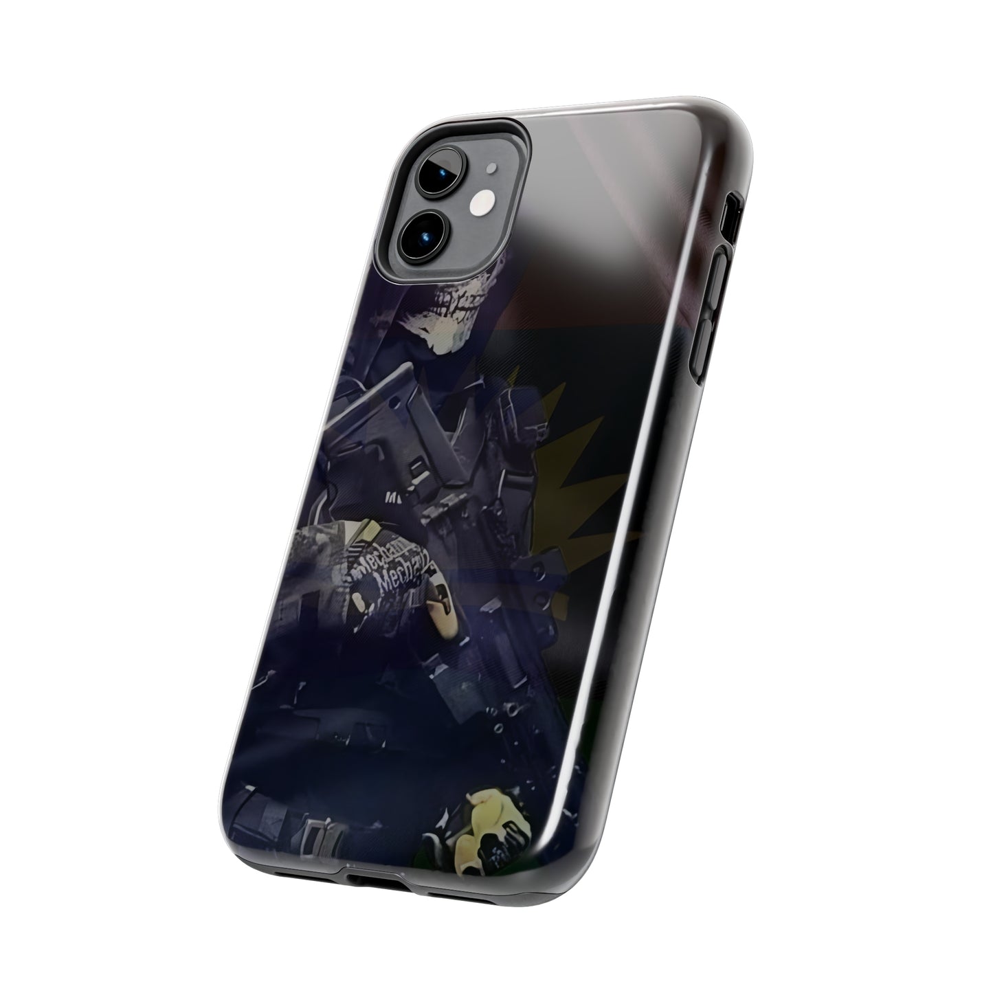 Biafra Soldier V - Tough iPhone Cases (iPhone 7, 8, X, 11, 12, 13, 14, 15)