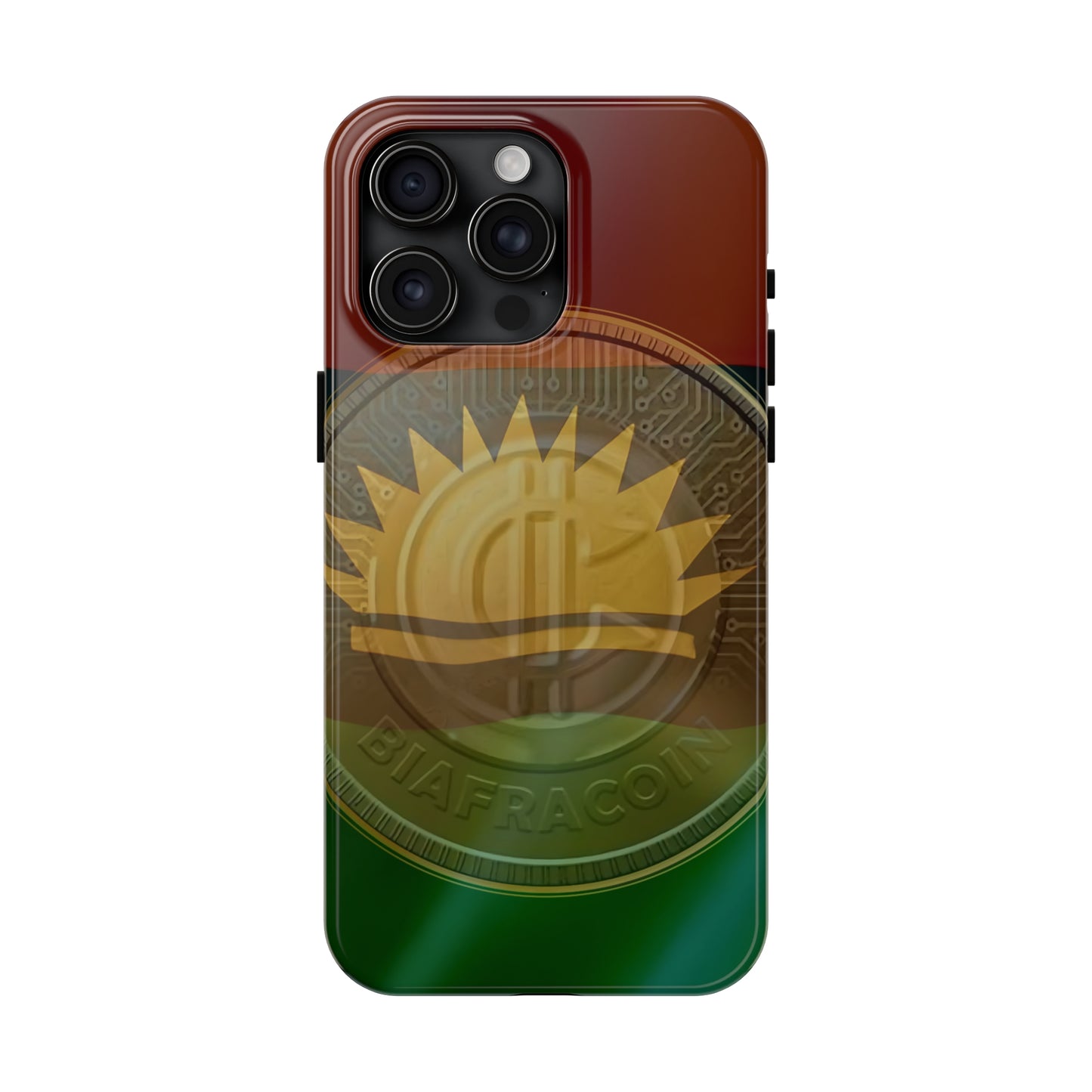 Biafra Coin - Tough iPhone Cases (iPhone 7, 8, X, 11, 12, 13, 14, 15)