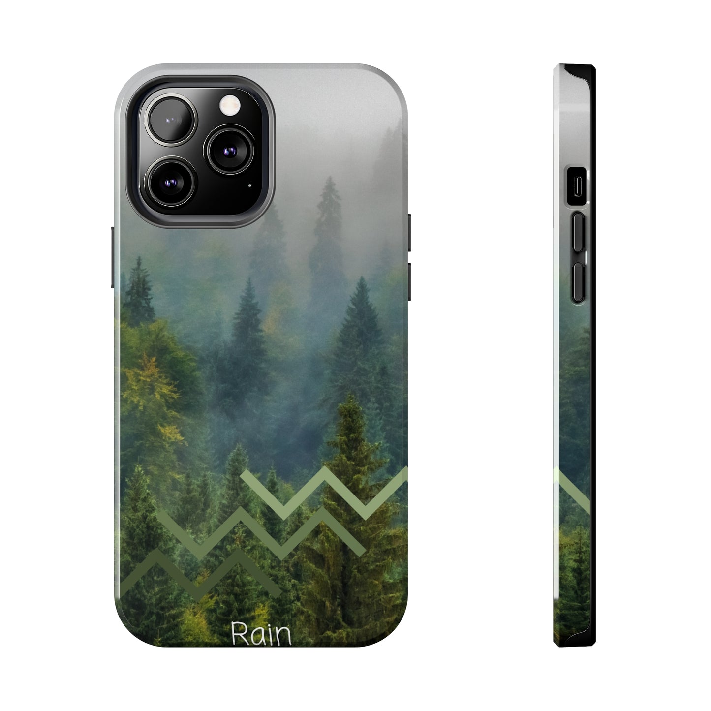 Rain Forest - Tough iPhone Cases (iPhone 7, 8, X, 11, 12, 13, 14, 15)