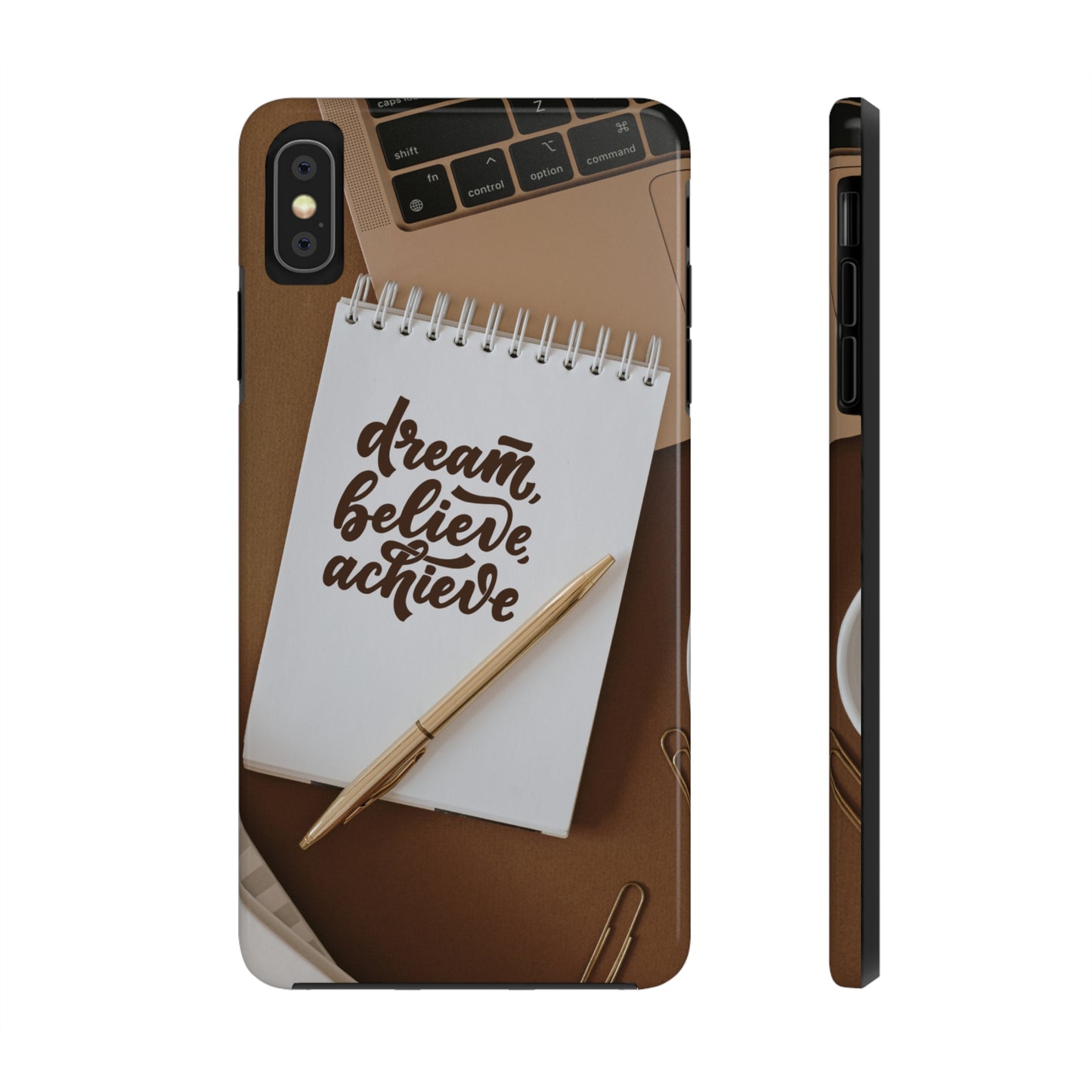 Dream Believe Achieve - Tough iPhone Cases (iPhone 7, 8, X, 11, 12, 13, 14, 15)