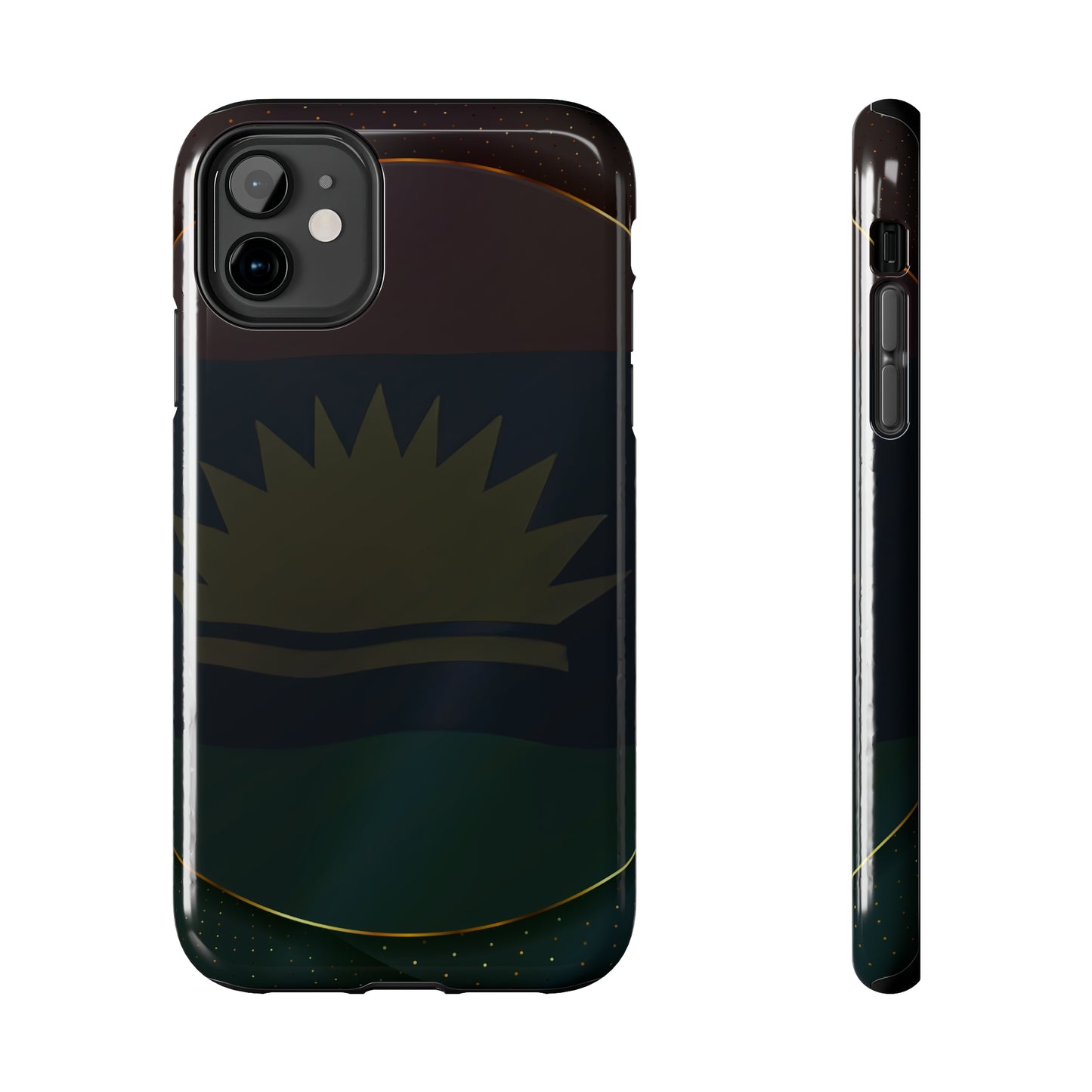 Emblem United States of Biafra - Tough iPhone Cases (iPhone 7, 8, X, 11, 12, 13, 14, 15)