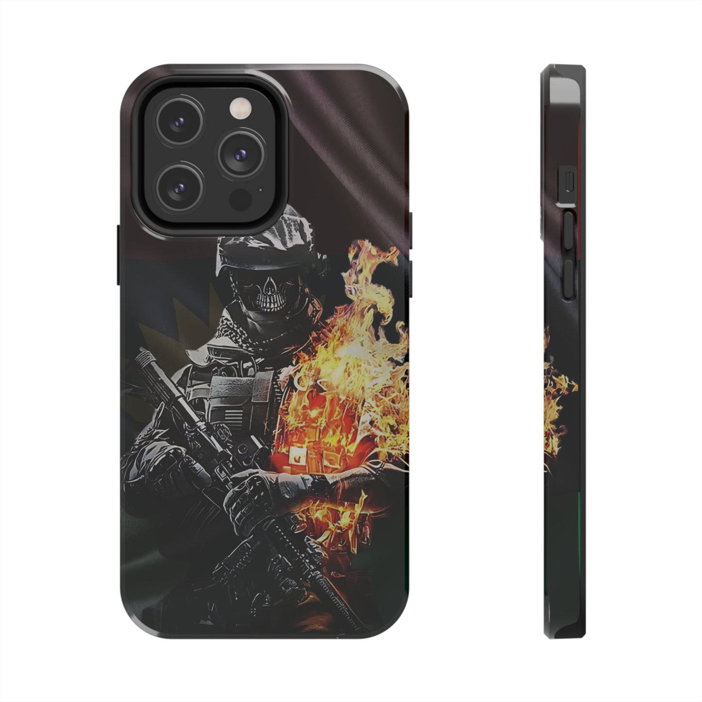 Biafra Soldier VIII - Tough iPhone Cases (iPhone 7, 8, X, 11, 12, 13, 14, 15)
