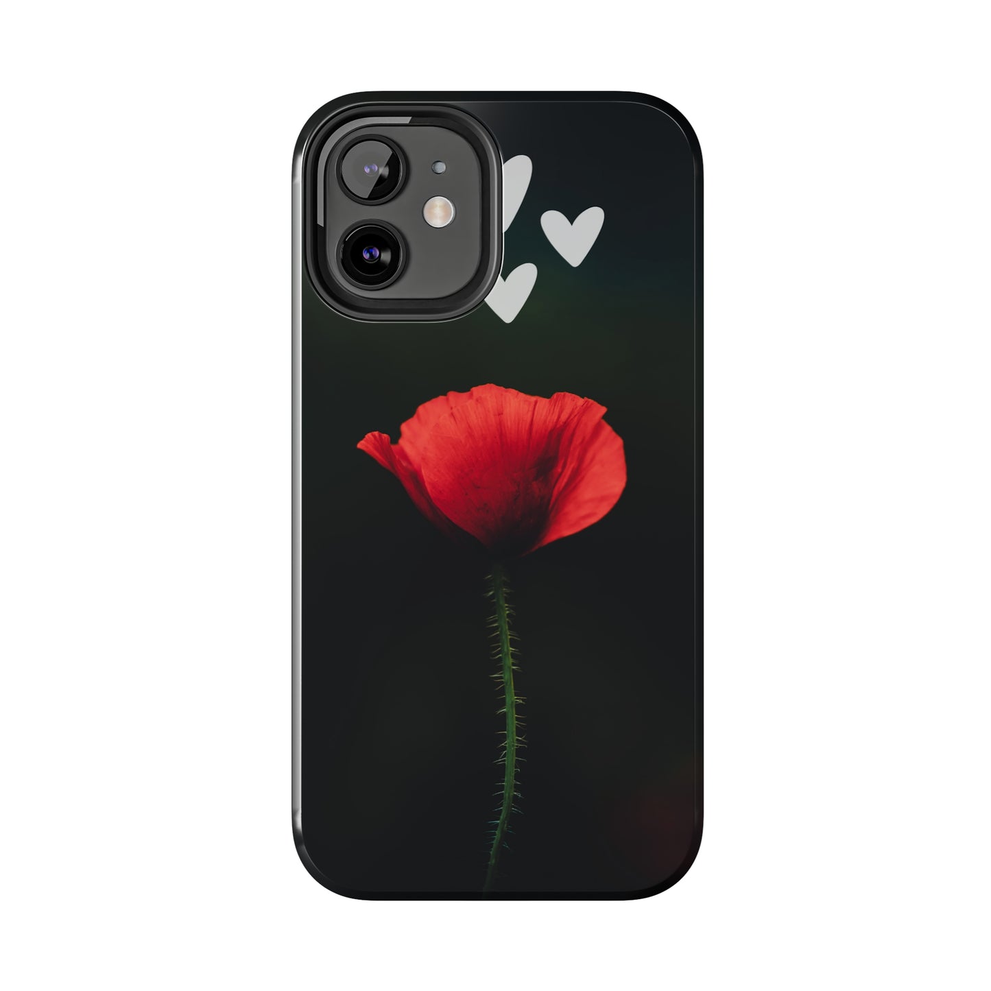 Red Rose - Tough iPhone Cases (iPhone 7, 8, X, 11, 12, 13, 14, 15)