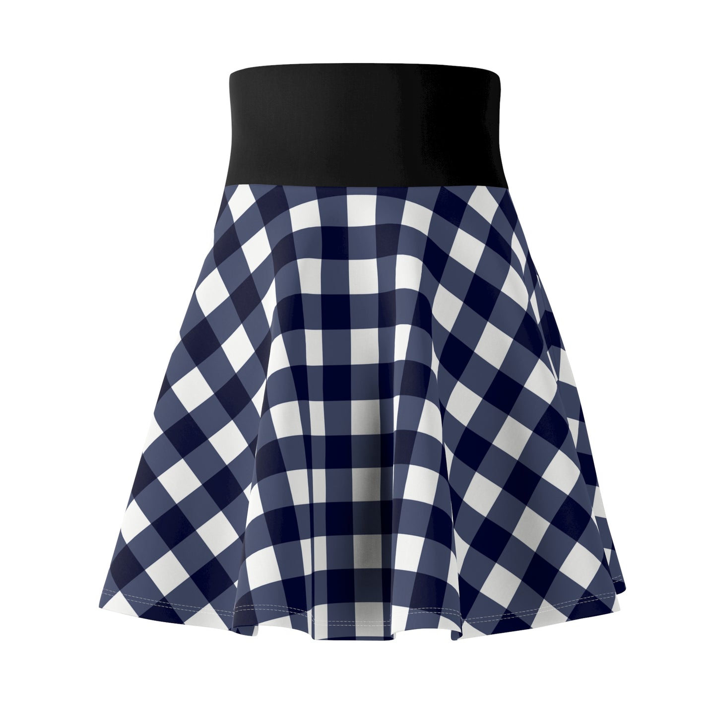 Checkered Women's Skater Skirt (USA)