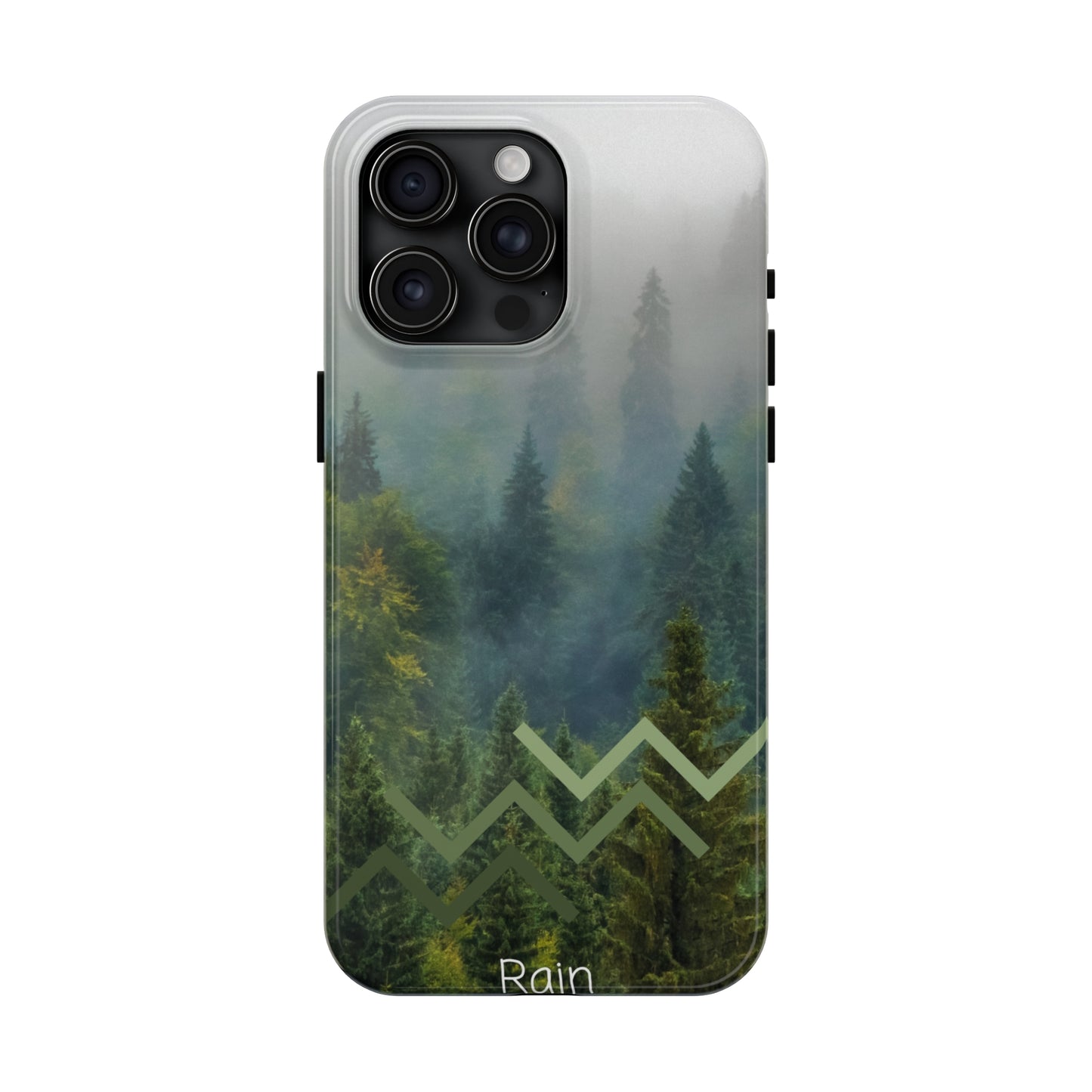 Rain Forest - Tough iPhone Cases (iPhone 7, 8, X, 11, 12, 13, 14, 15)