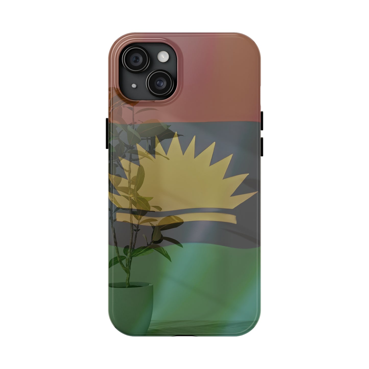United States of Biafra Flag Plant Vase - Tough iPhone Cases (iPhone 7, 8, X, 11, 12, 13, 14, 15)