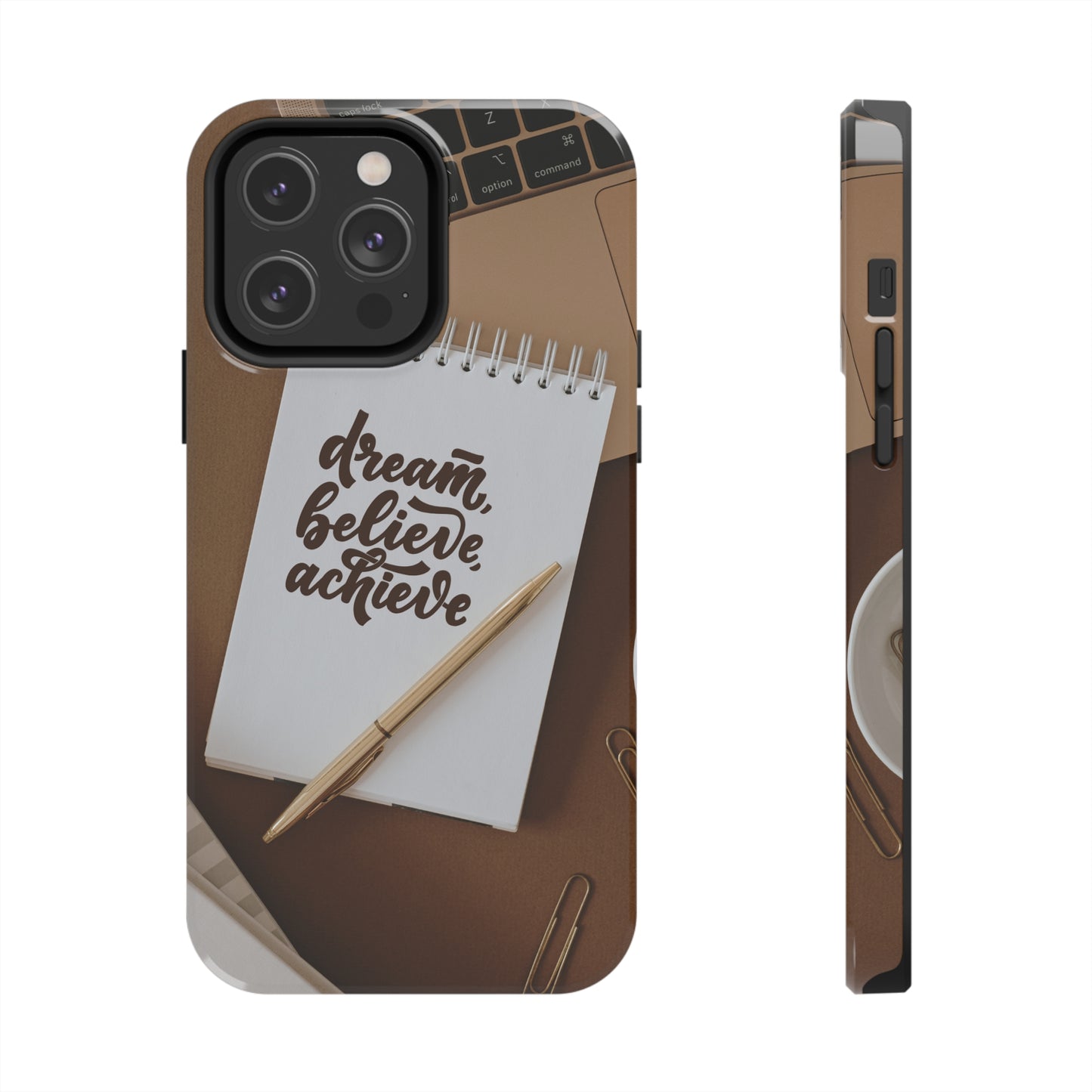 Dream Believe Achieve - Tough iPhone Cases (iPhone 7, 8, X, 11, 12, 13, 14, 15)