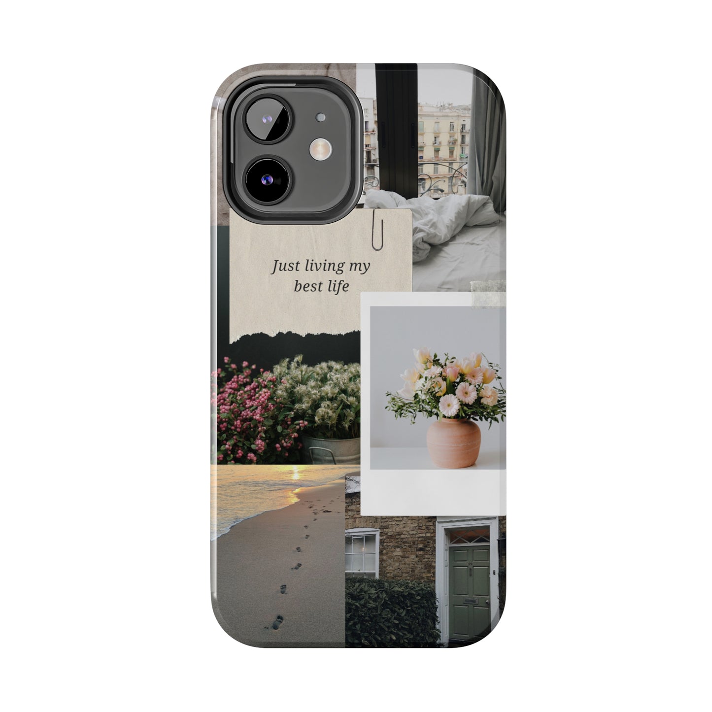 Just Living My Best Life - Tough iPhone Cases (iPhone 7, 8, X, 11, 12, 13, 14, 15)