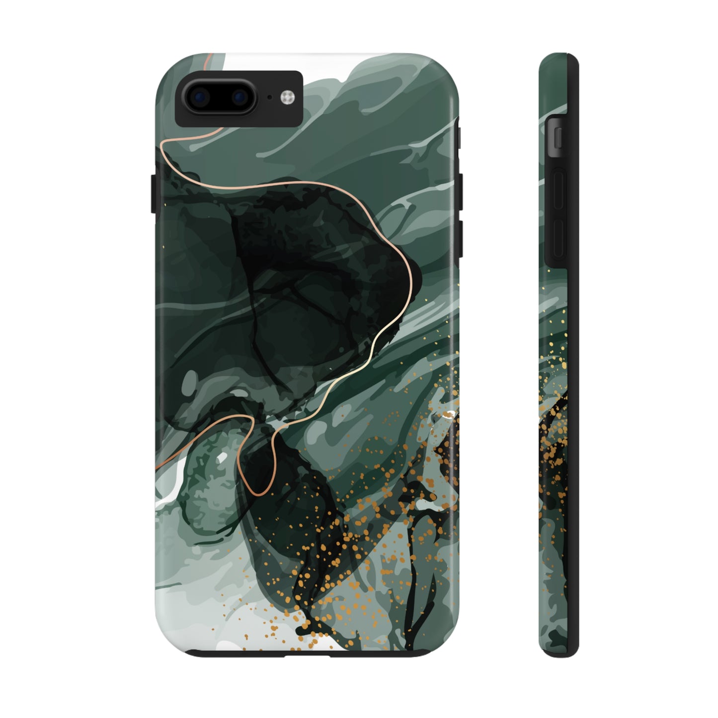 Green Glass - Tough iPhone Cases (iPhone 7, 8, X, 11, 12, 13, 14, 15)