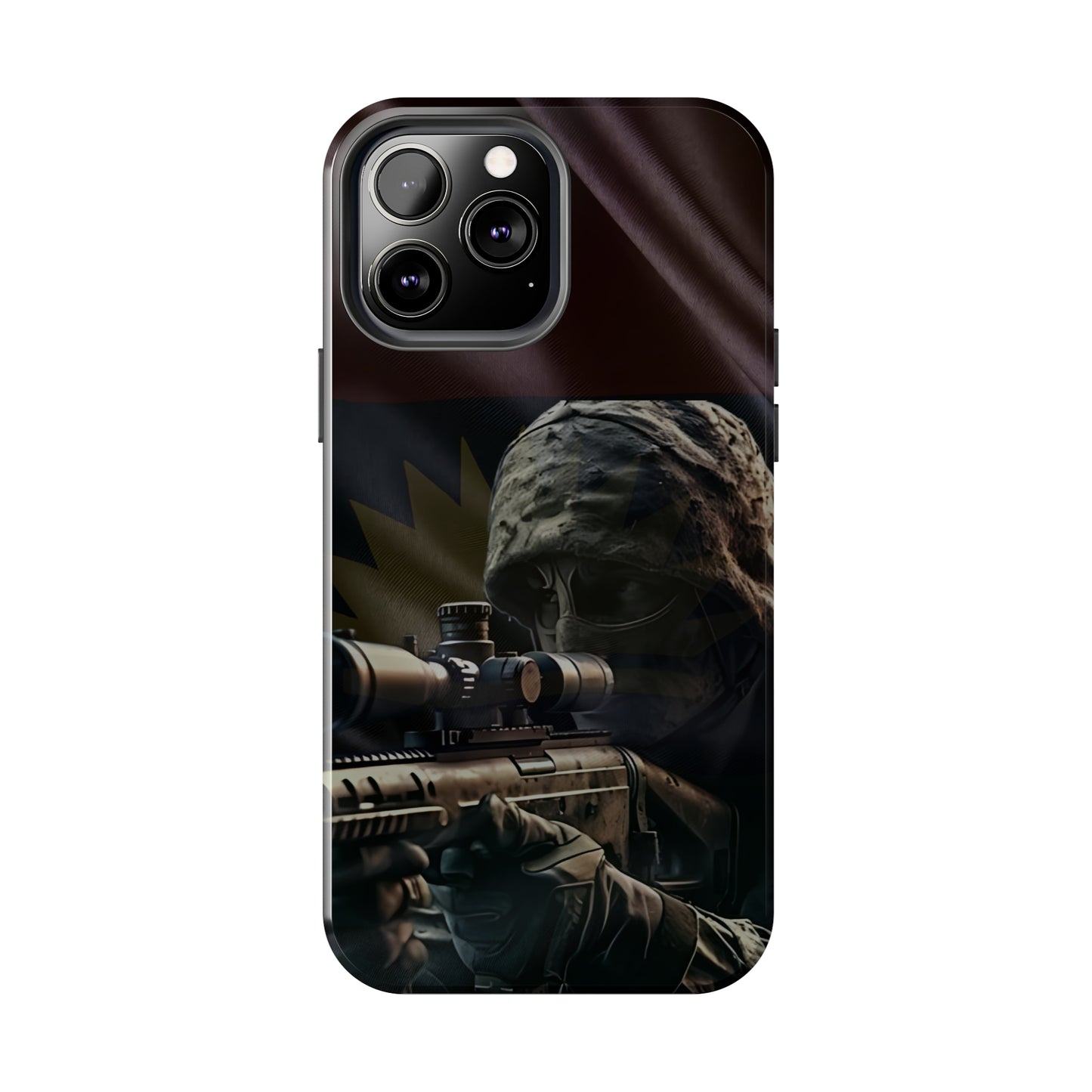 Biafra Soldier IV - Tough iPhone Cases (iPhone 7, 8, X, 11, 12, 13, 14, 15)