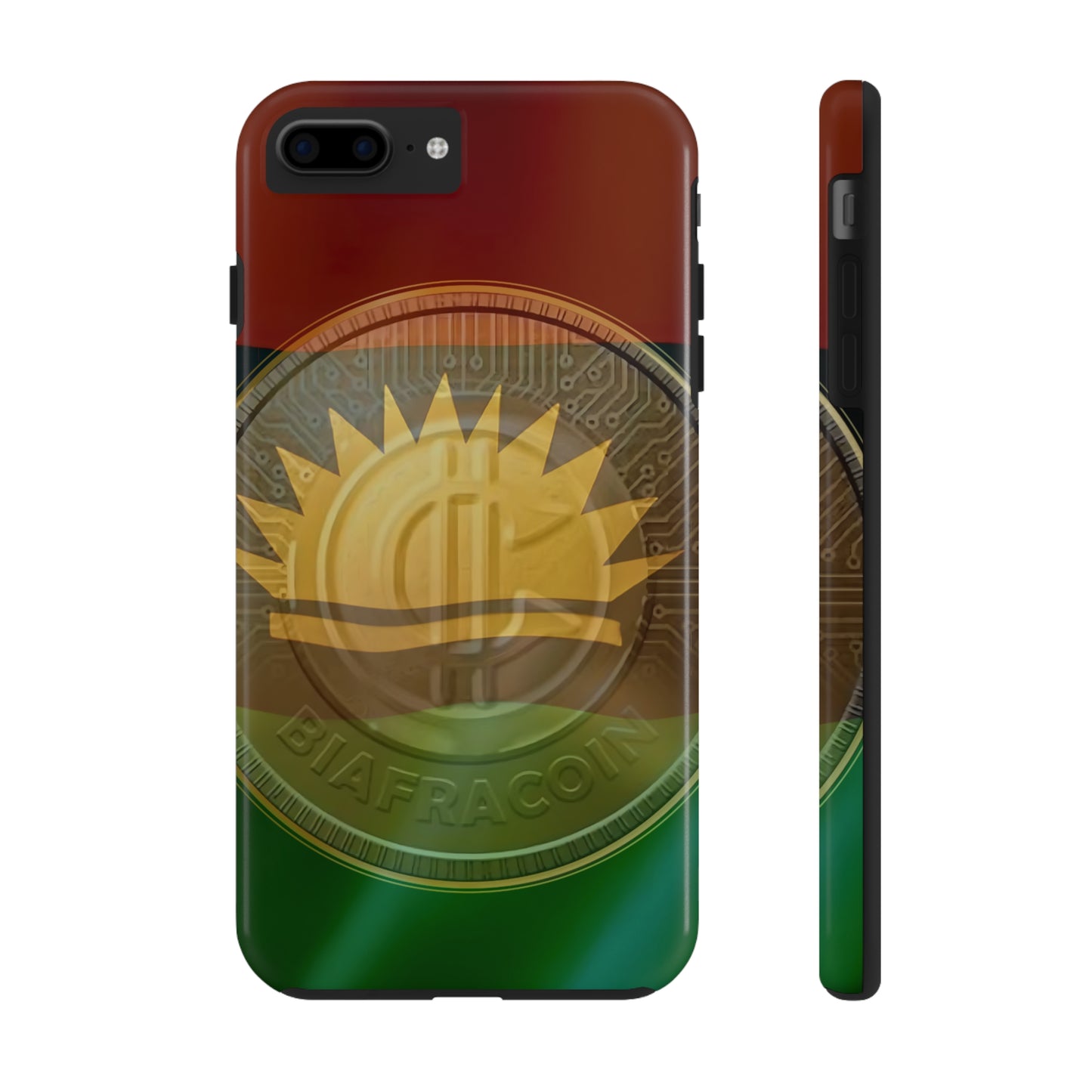 Biafra Coin - Tough iPhone Cases (iPhone 7, 8, X, 11, 12, 13, 14, 15)
