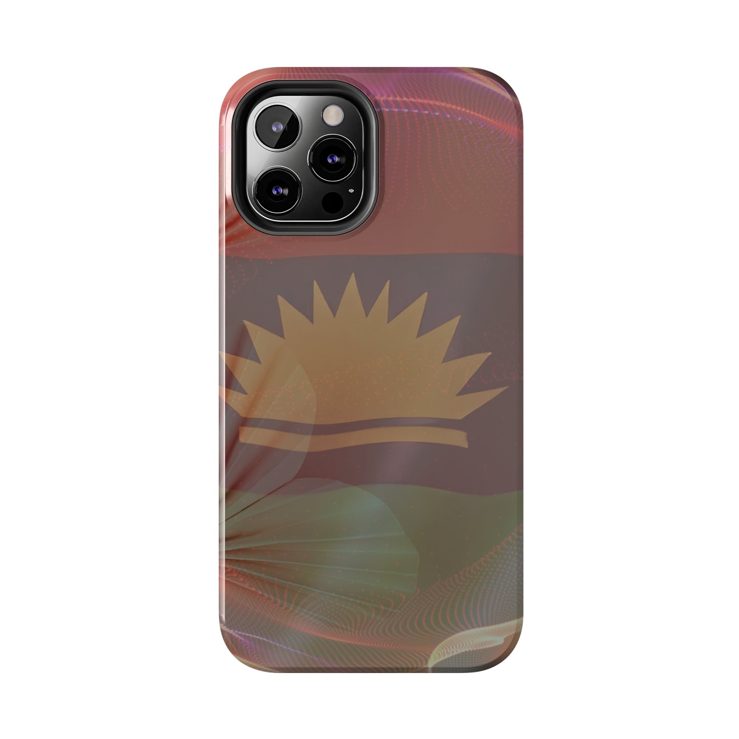 United States of Biafra Flag Flower Blend 2 - Tough iPhone Cases (iPhone 7, 8, X, 11, 12, 13, 14, 15)