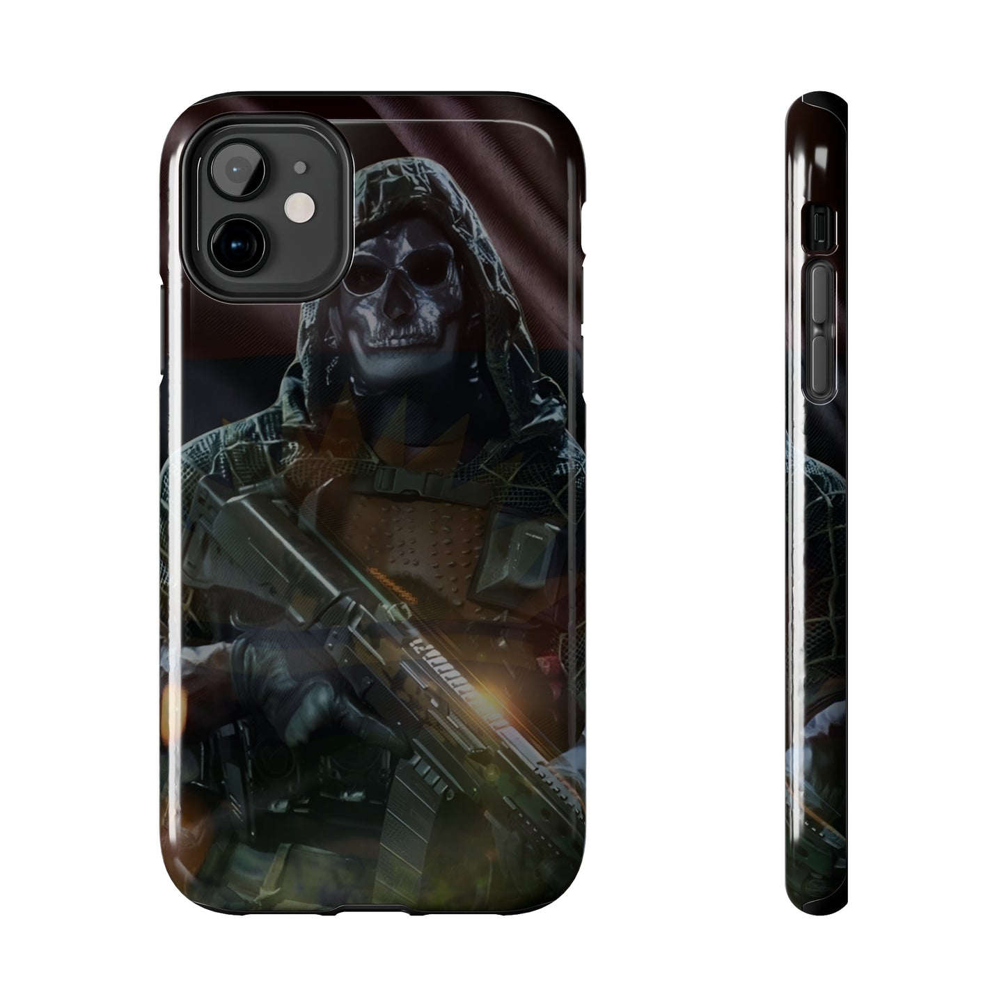 Biafra Soldier - Tough iPhone Cases (iPhone 7, 8, X, 11, 12, 13, 14, 15)