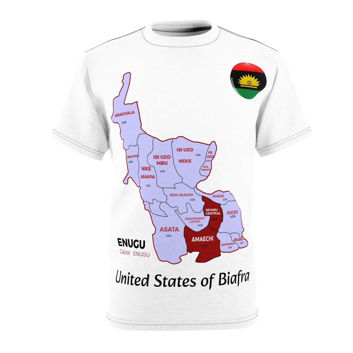 Enugu State, United States of Biafra T-Shirt