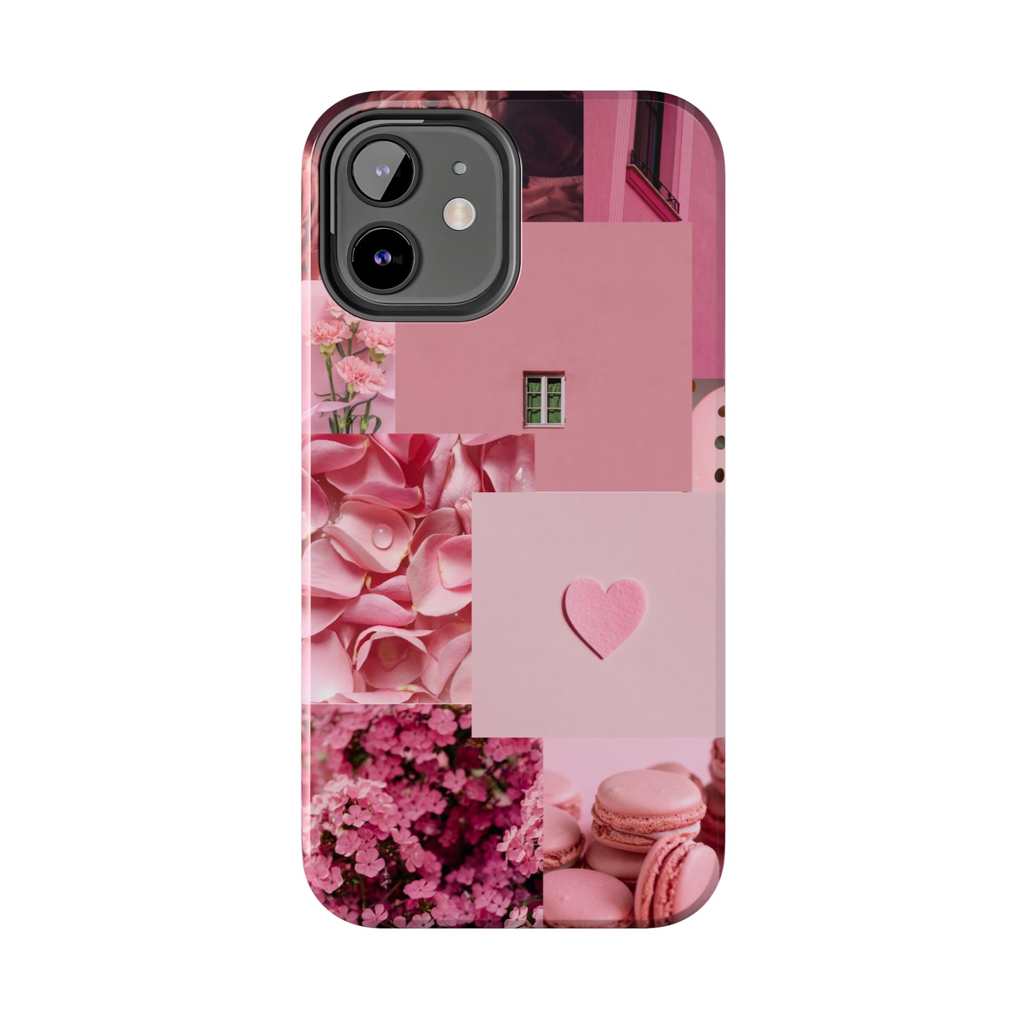 Pink Flowers - Tough iPhone Cases (iPhone 7, 8, X, 11, 12, 13, 14, 15)