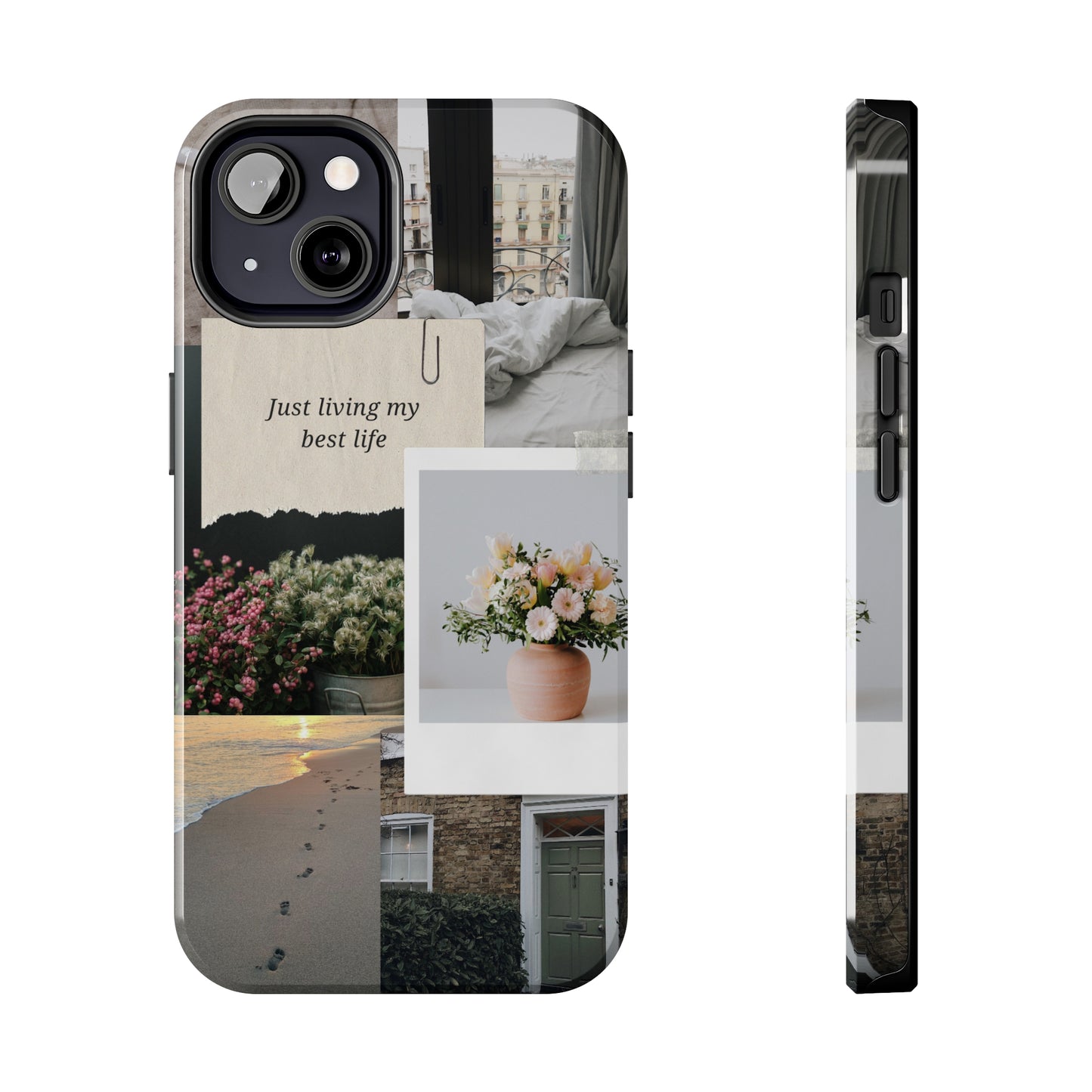 Just Living My Best Life - Tough iPhone Cases (iPhone 7, 8, X, 11, 12, 13, 14, 15)