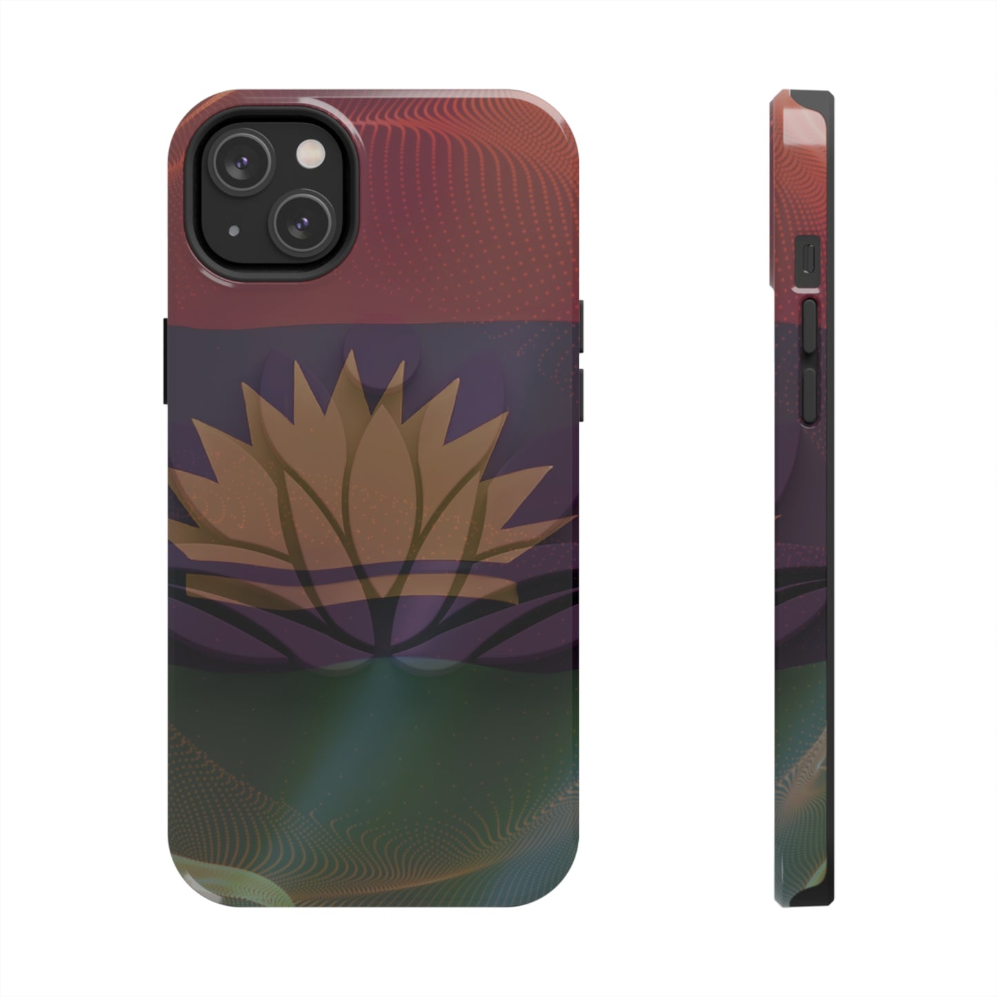 United States of Biafra Flag Flower Blend 1 - Tough iPhone Cases (iPhone 7, 8, X, 11, 12, 13, 14, 15)