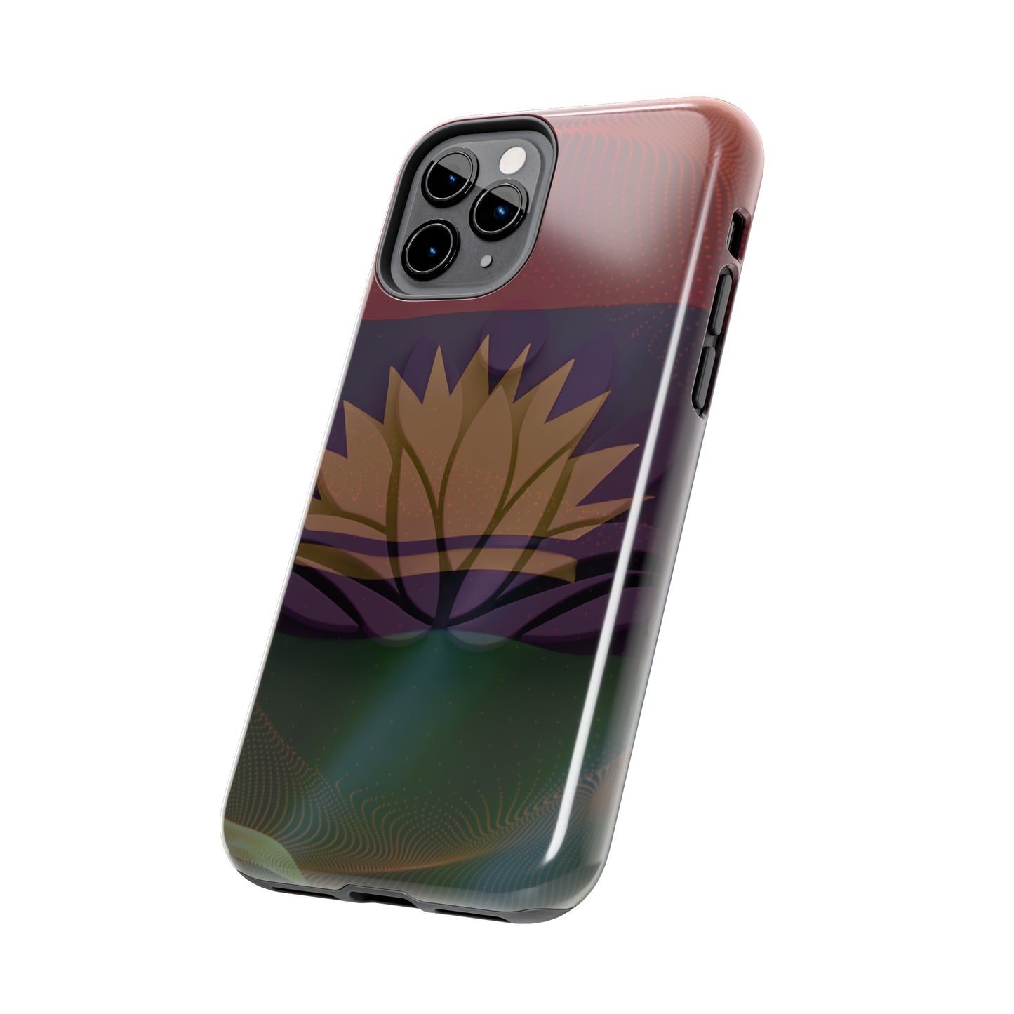 United States of Biafra Flag Flower Blend 1 - Tough iPhone Cases (iPhone 7, 8, X, 11, 12, 13, 14, 15)