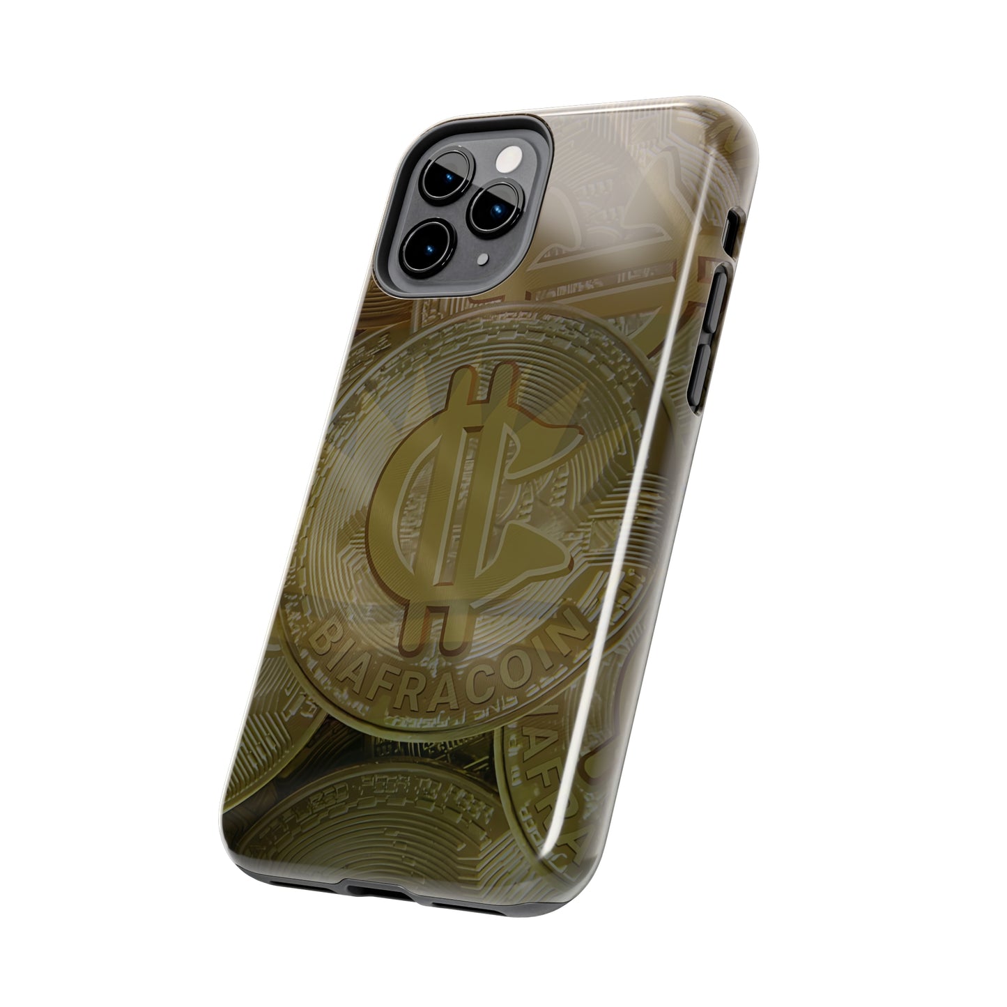 BiafraCoin Ejemma - Tough iPhone Cases (iPhone 7, 8, X, 11, 12, 13, 14, 15)