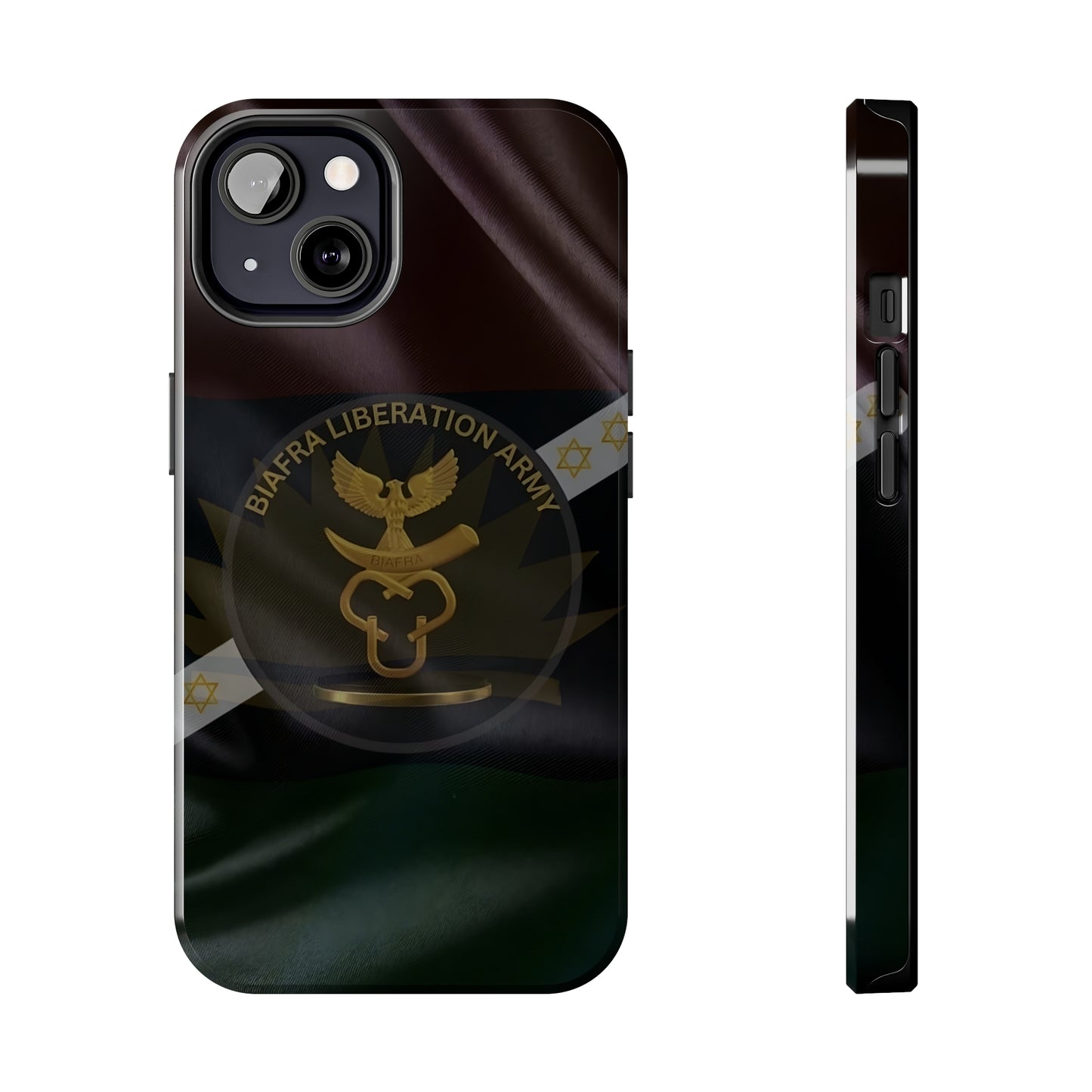 Biafra Liberation Army Logo - Tough iPhone Cases (iPhone 7, 8, X, 11, 12, 13, 14, 15)