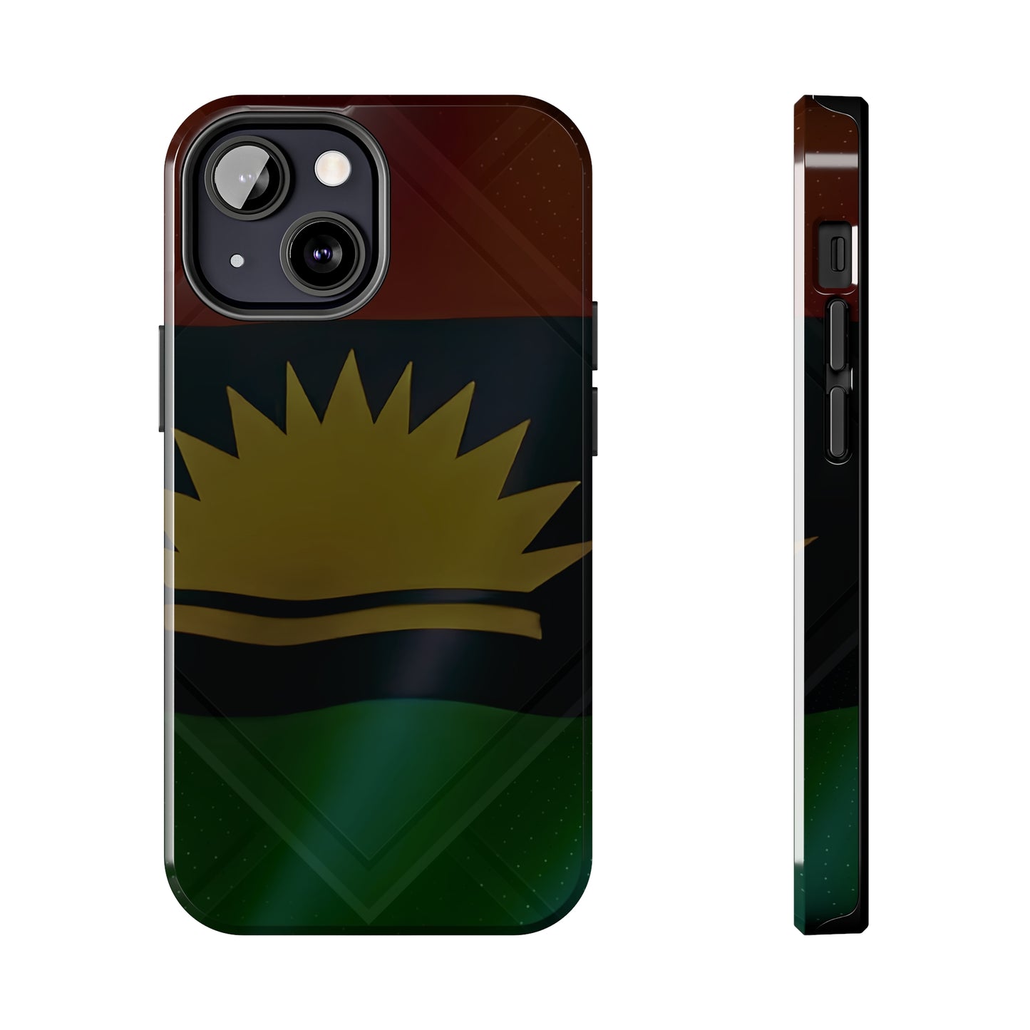 Diamond Emblem United States of Biafra - Tough iPhone Cases (iPhone 7, 8, X, 11, 12, 13, 14, 15)