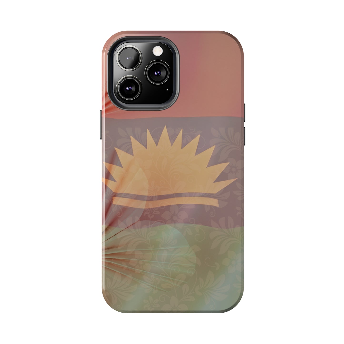 United States of Biafra Flag Flower Blend 5 - Tough iPhone Cases (iPhone 7, 8, X, 11, 12, 13, 14, 15)