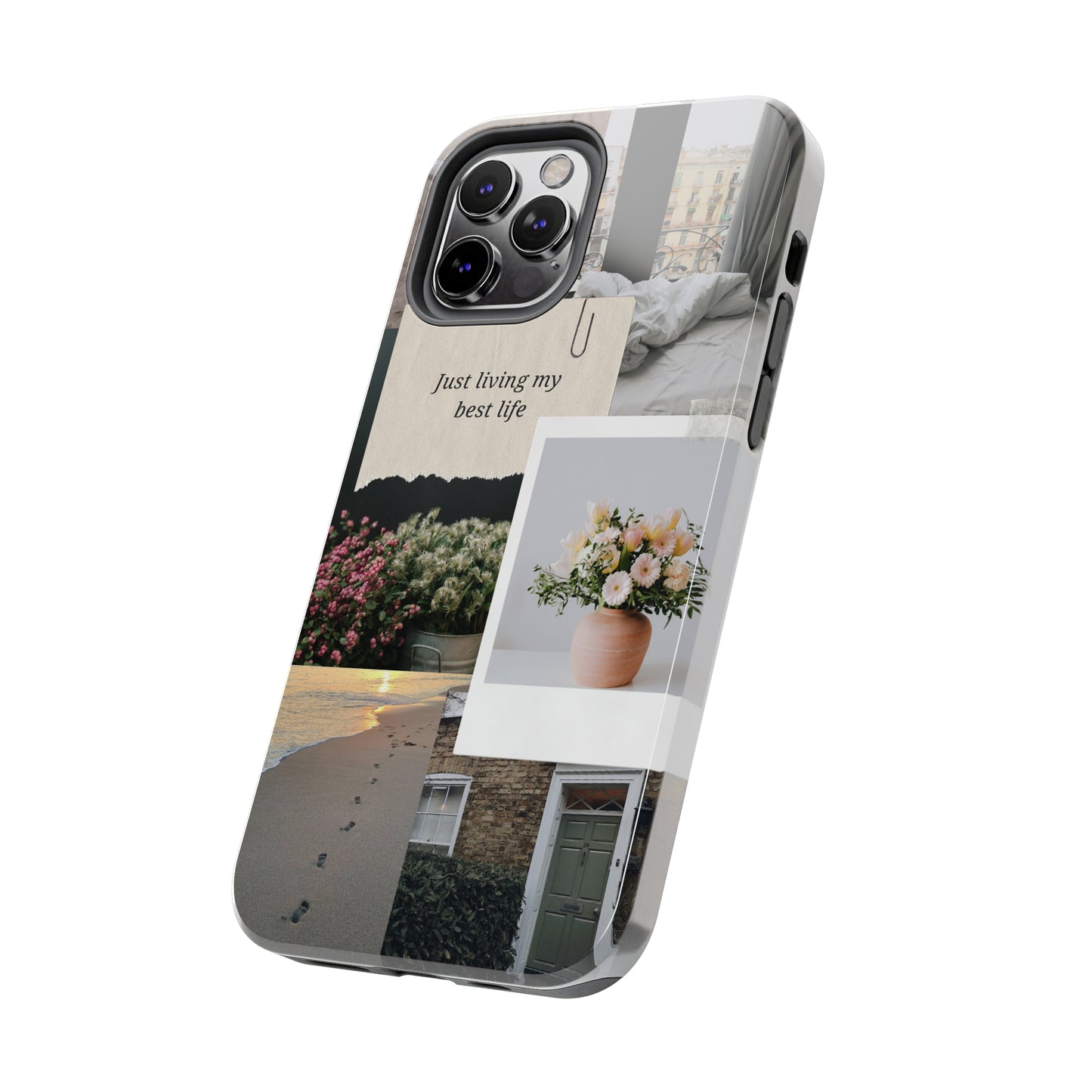 Just Living My Best Life - Tough iPhone Cases (iPhone 7, 8, X, 11, 12, 13, 14, 15)