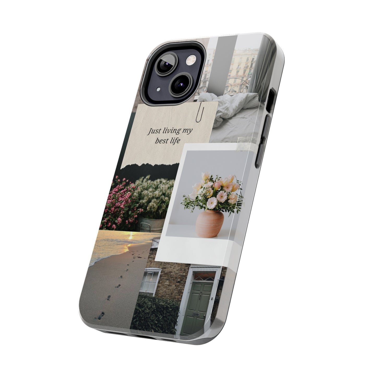 Just Living My Best Life - Tough iPhone Cases (iPhone 7, 8, X, 11, 12, 13, 14, 15)