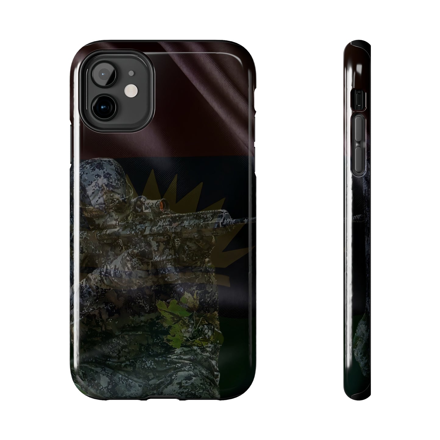 Biafra Soldier IX - Tough iPhone Cases (iPhone 7, 8, X, 11, 12, 13, 14, 15)