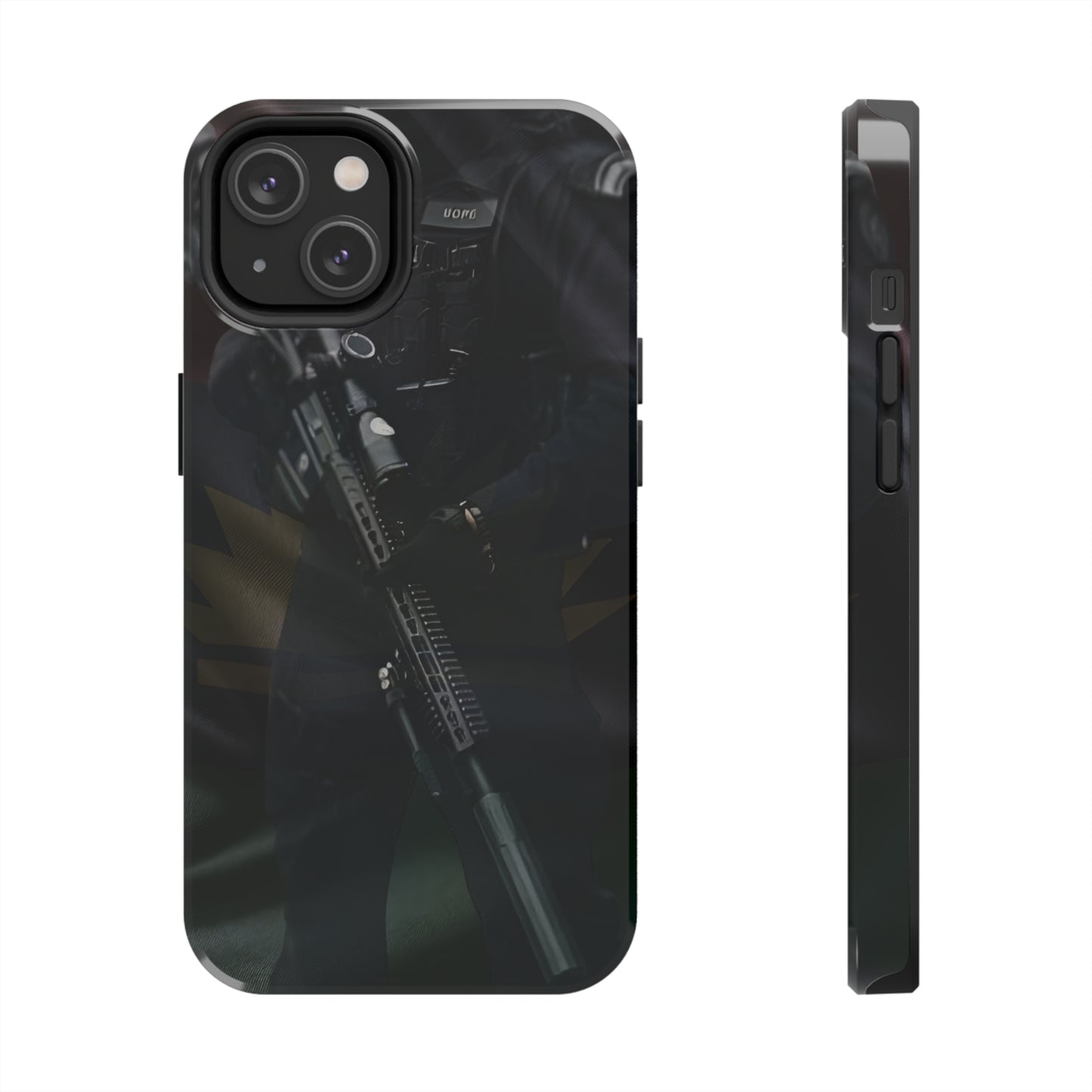 Biafra Soldier VI - Tough iPhone Cases (iPhone 7, 8, X, 11, 12, 13, 14, 15)