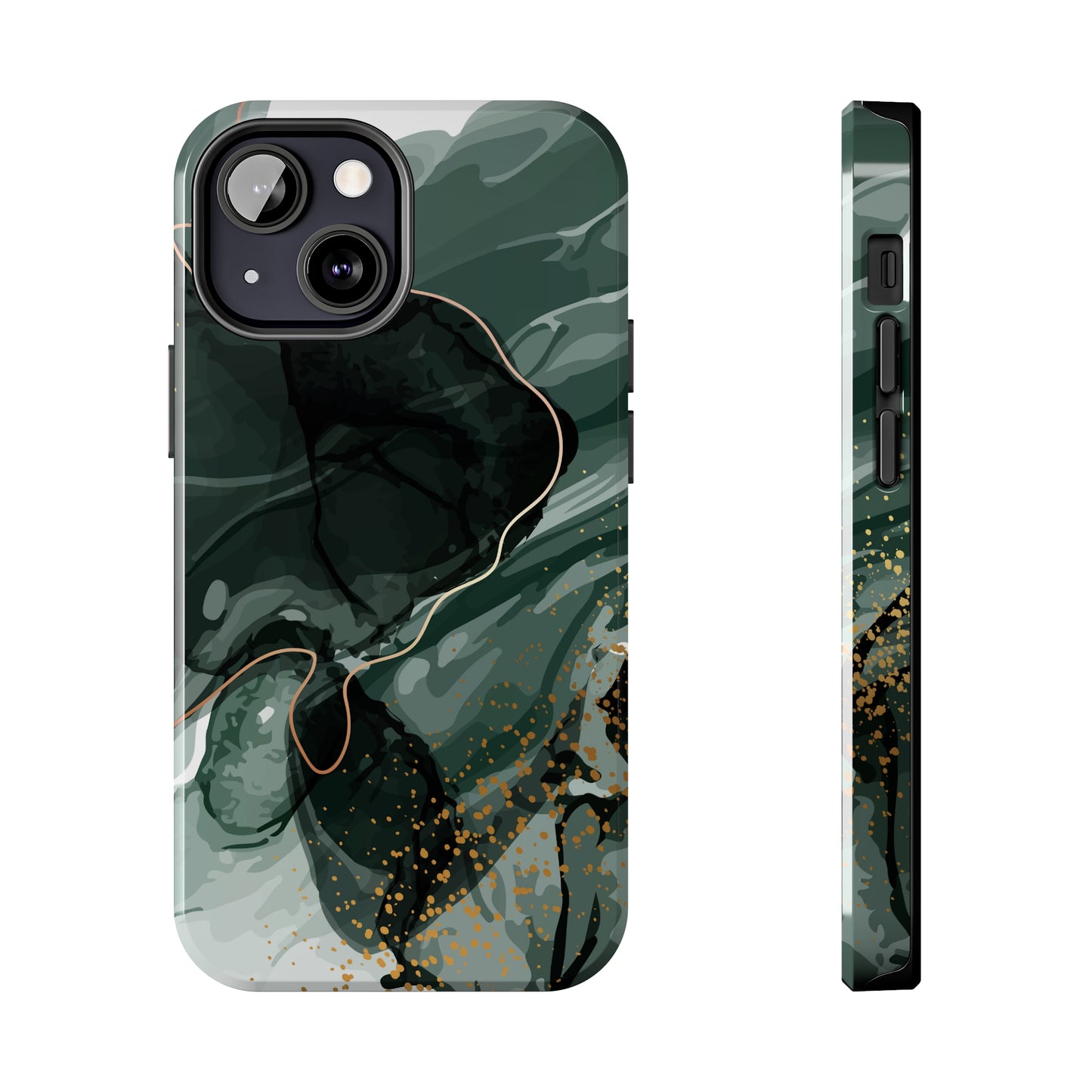 Green Glass - Tough iPhone Cases (iPhone 7, 8, X, 11, 12, 13, 14, 15)