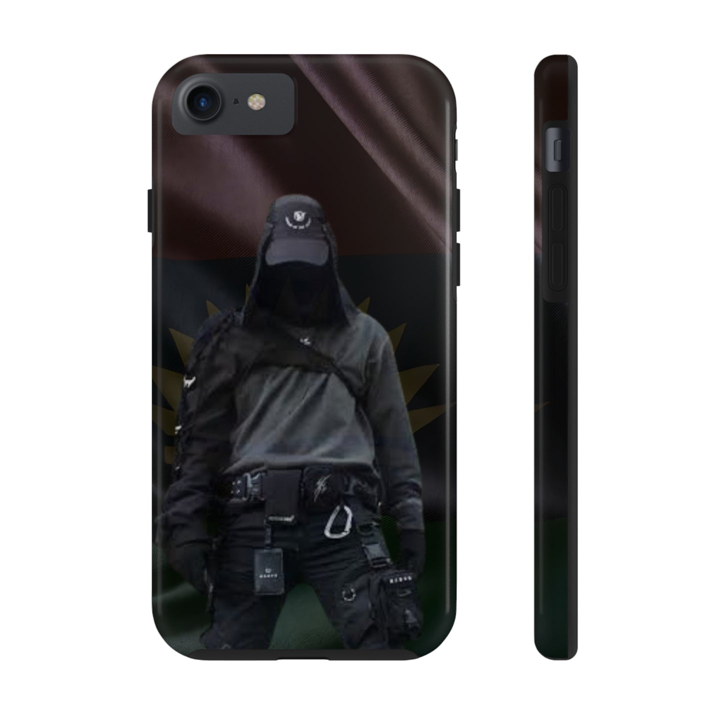 Biafra Soldier VII - Tough iPhone Cases (iPhone 7, 8, X, 11, 12, 13, 14, 15)
